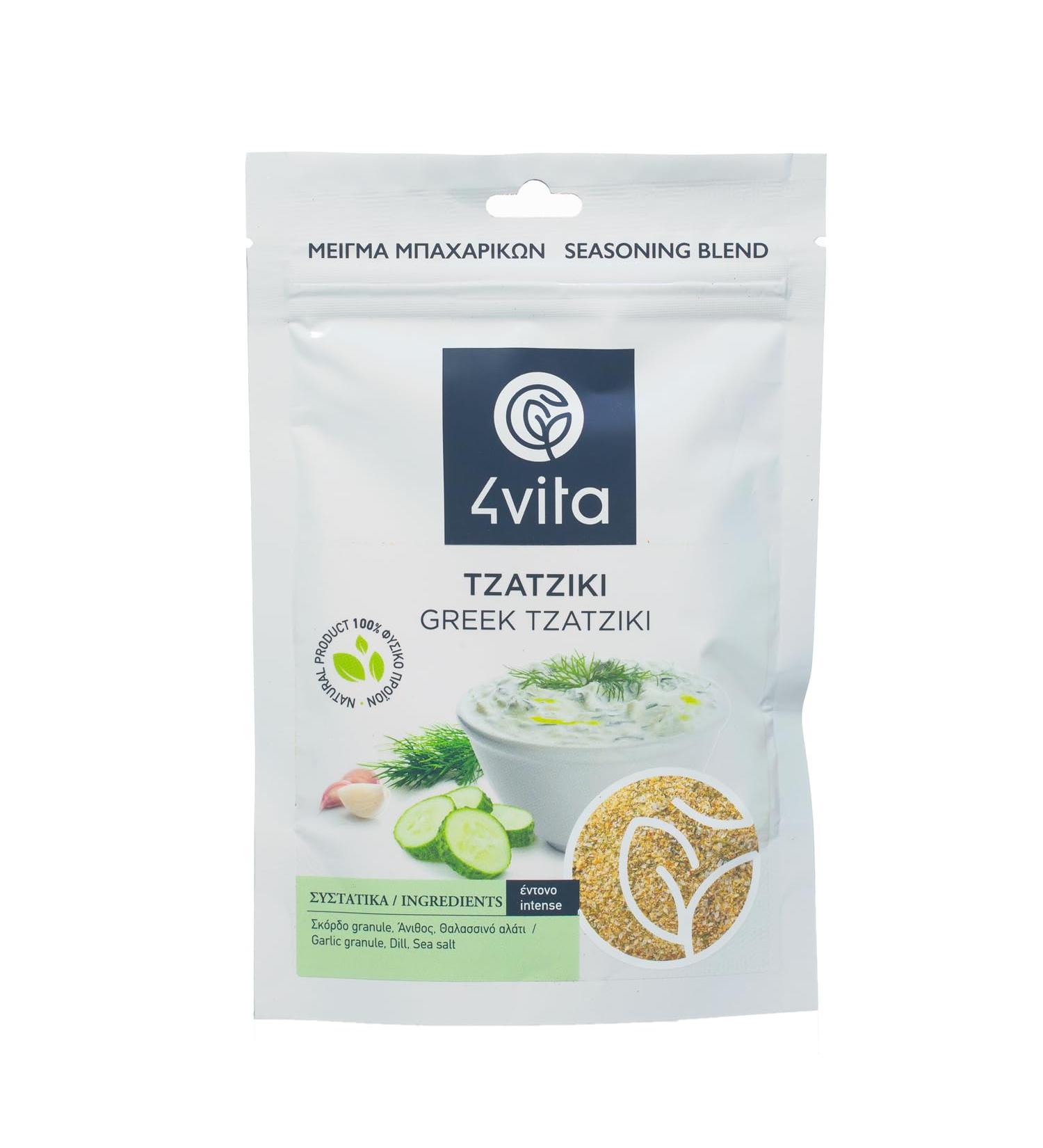 4Vita Tzatziki Seasoning Mix 75g