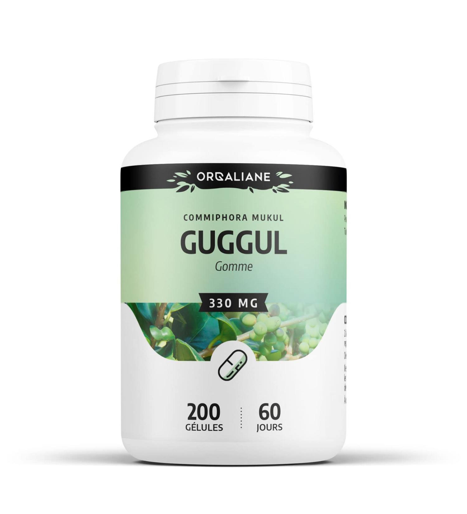 Guggul 330mg - 200 capsules - Buy Online on GoSupps.com