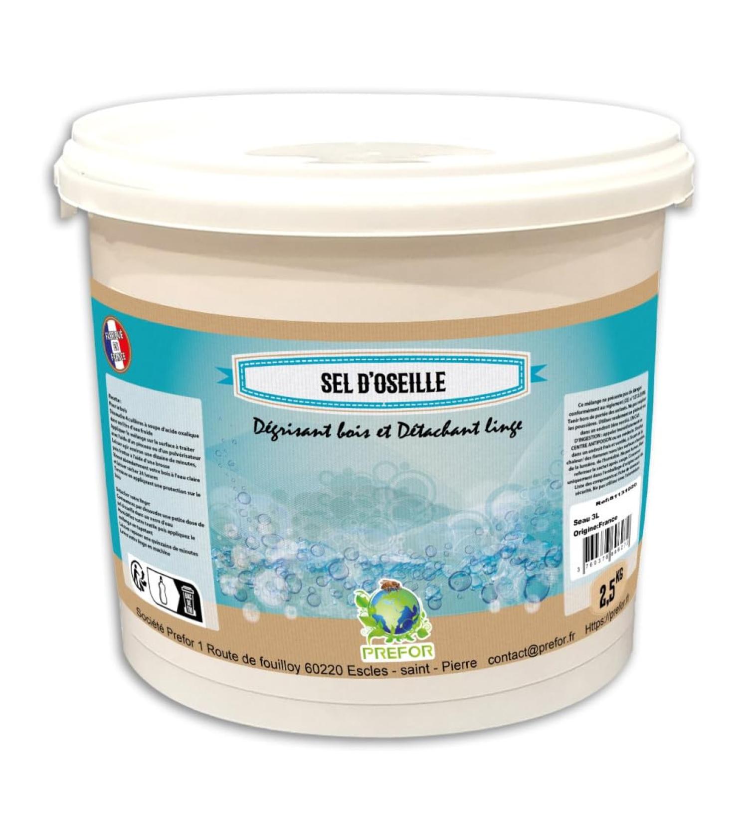 Sorrel Salt Bucket 3L 2.5 kg