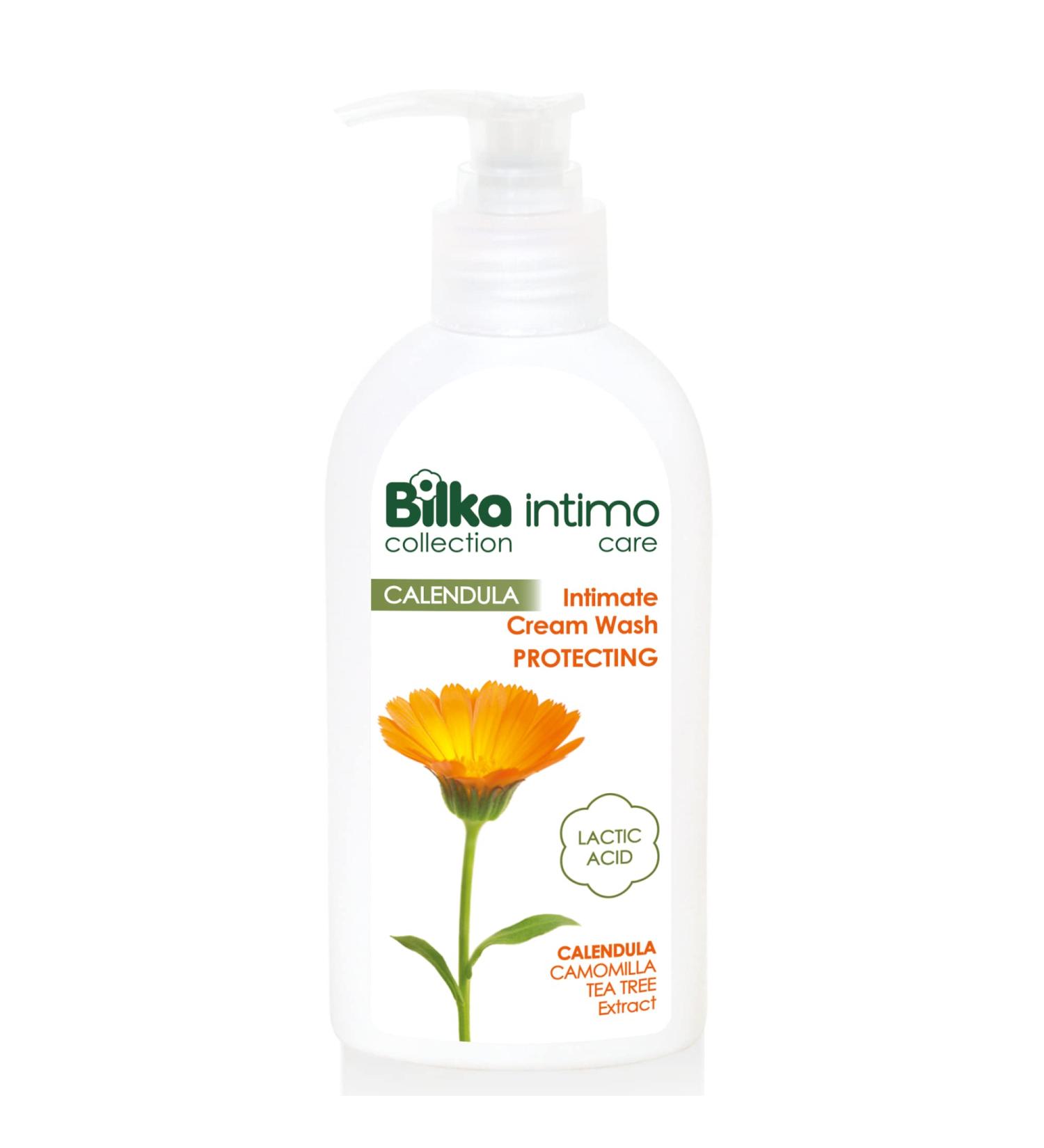 Bilka Lifestyle Intimate cream wash with calendula chamomile and tea tree extract intimate soap for protection moisture with soothing effect 200 ml - Buy Online on GoSupps.com