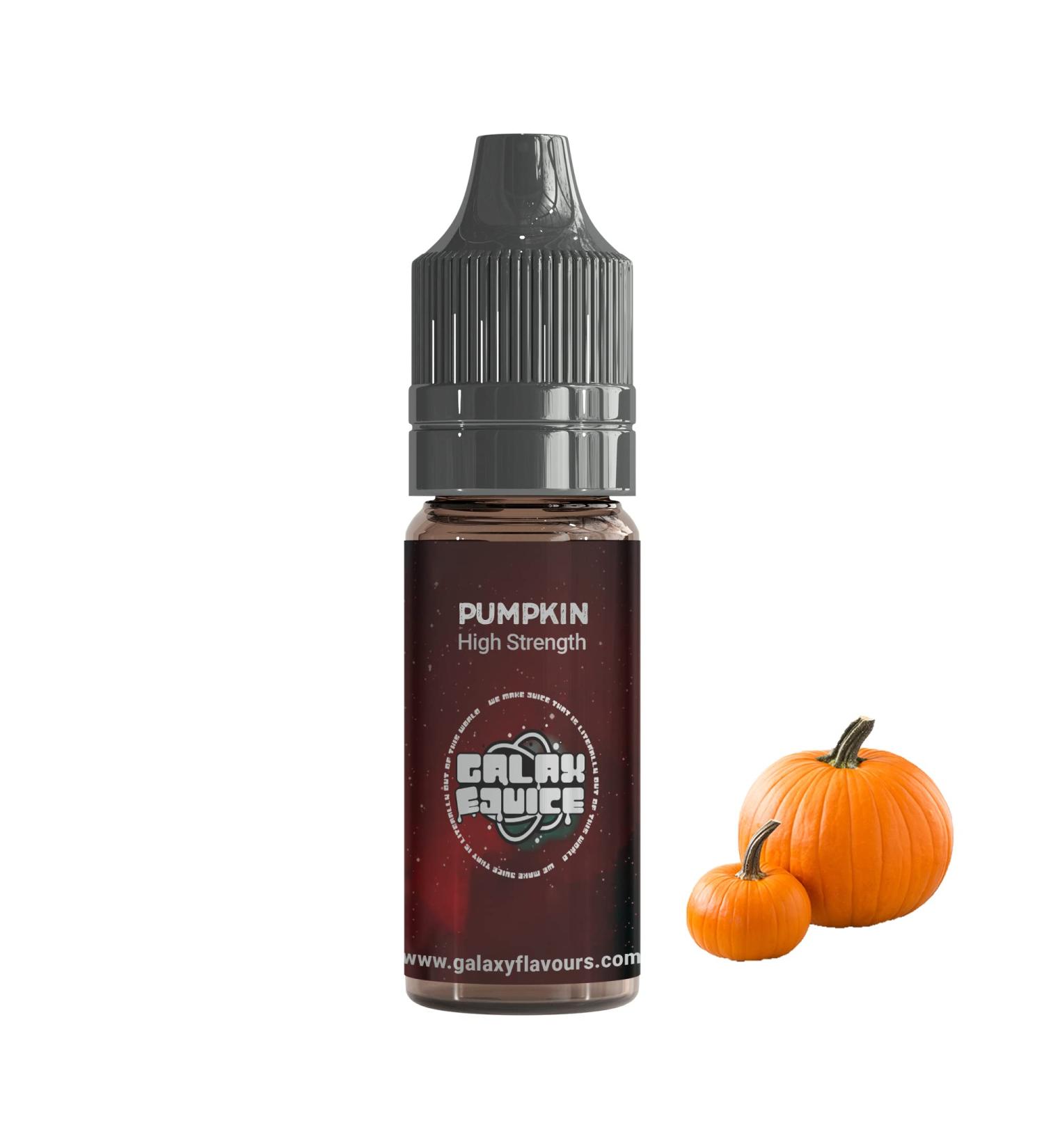 Pumpkin High Strength Flavouring - 10ml Bottle - Galaxy Food Flavours - 230+ Options - Buy Online on GoSupps.com