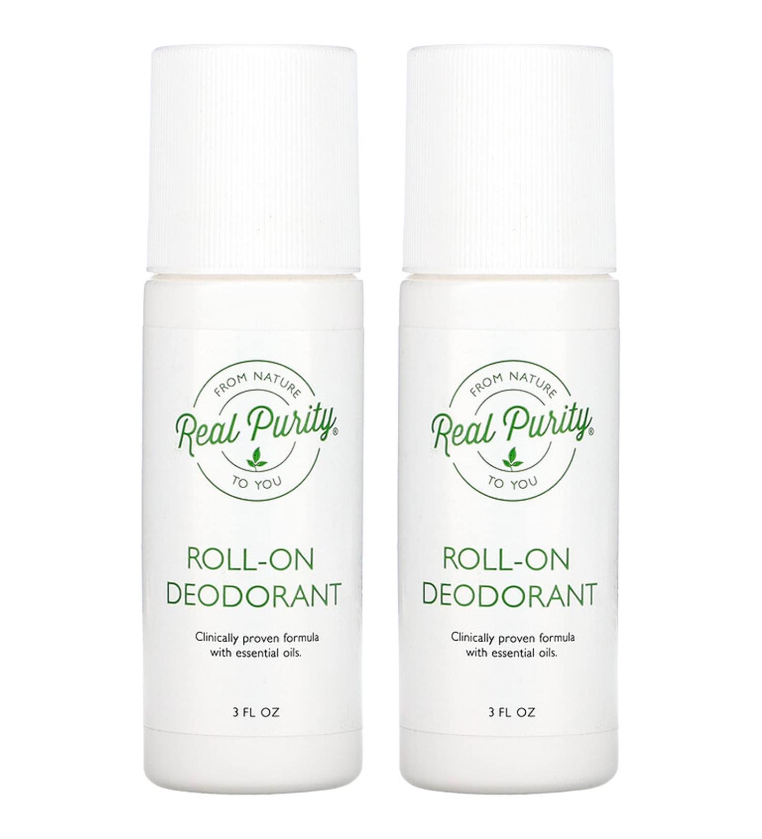 Real Purity (2 Pack) Roll-On Deodorant