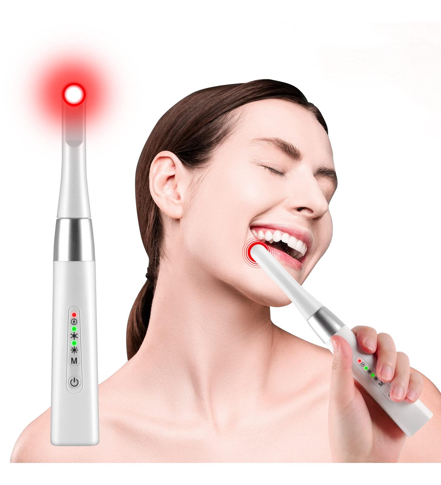 Buy Red Light Therapy Device for Cold Sores & Fever Blisters | Fast Healing & Pain Relief - Buy Online on GoSupps.com