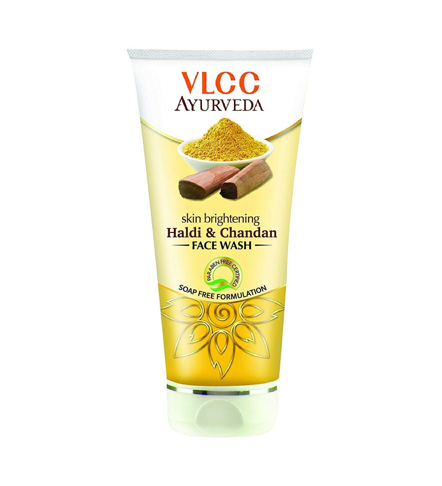 VLCC Natural VLCC Ayurveda Haldi & CHandan Brightening Face Wash 100ml