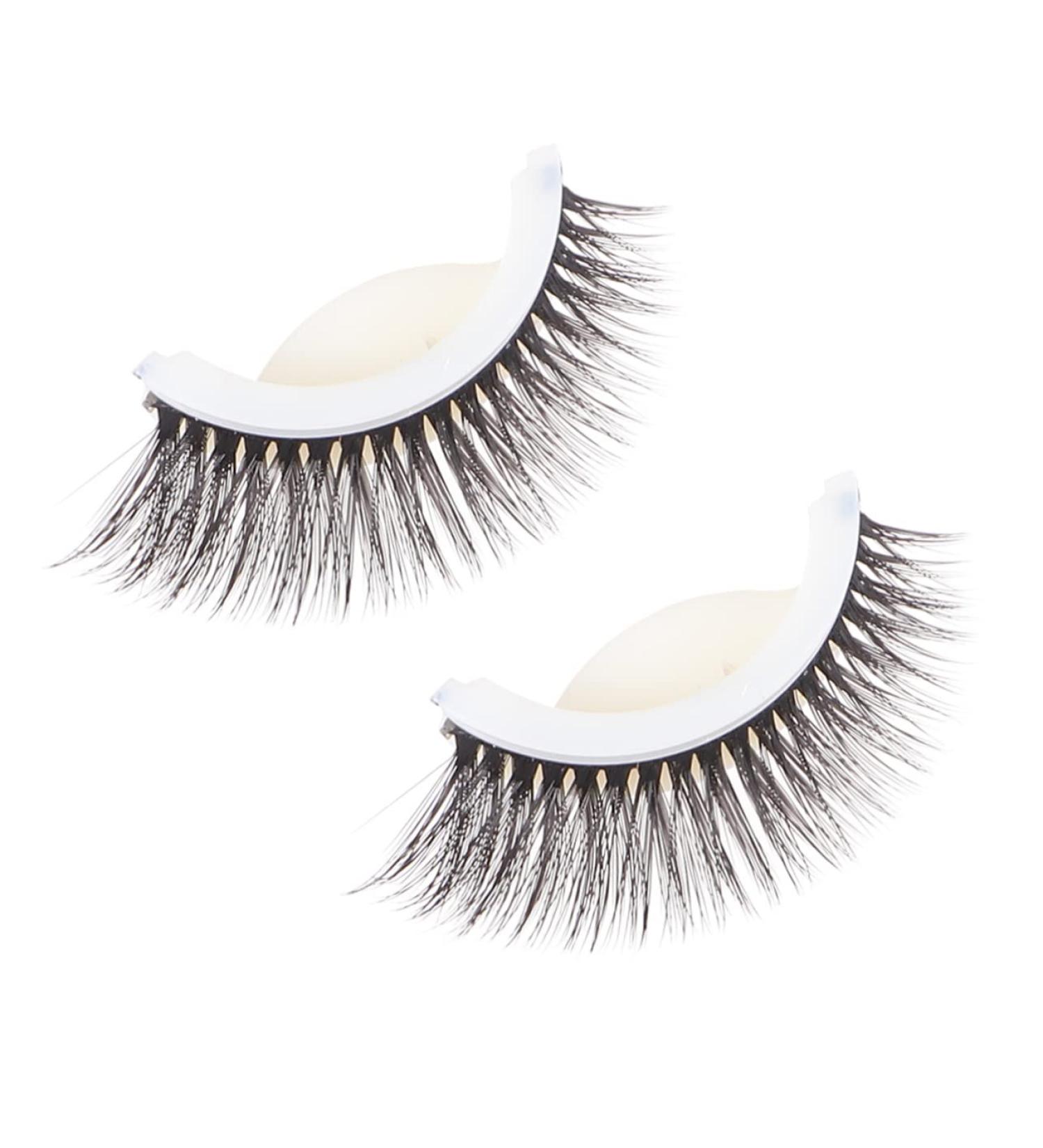 Beavorty reusable self- adhesive eyelashes self adhesive eyelashes fake lashes makeup eyelashes natural eyelashes false eyelash fake eyelash dollsthetic lashes long eyelashes make up extend - Buy Online on GoSupps.com