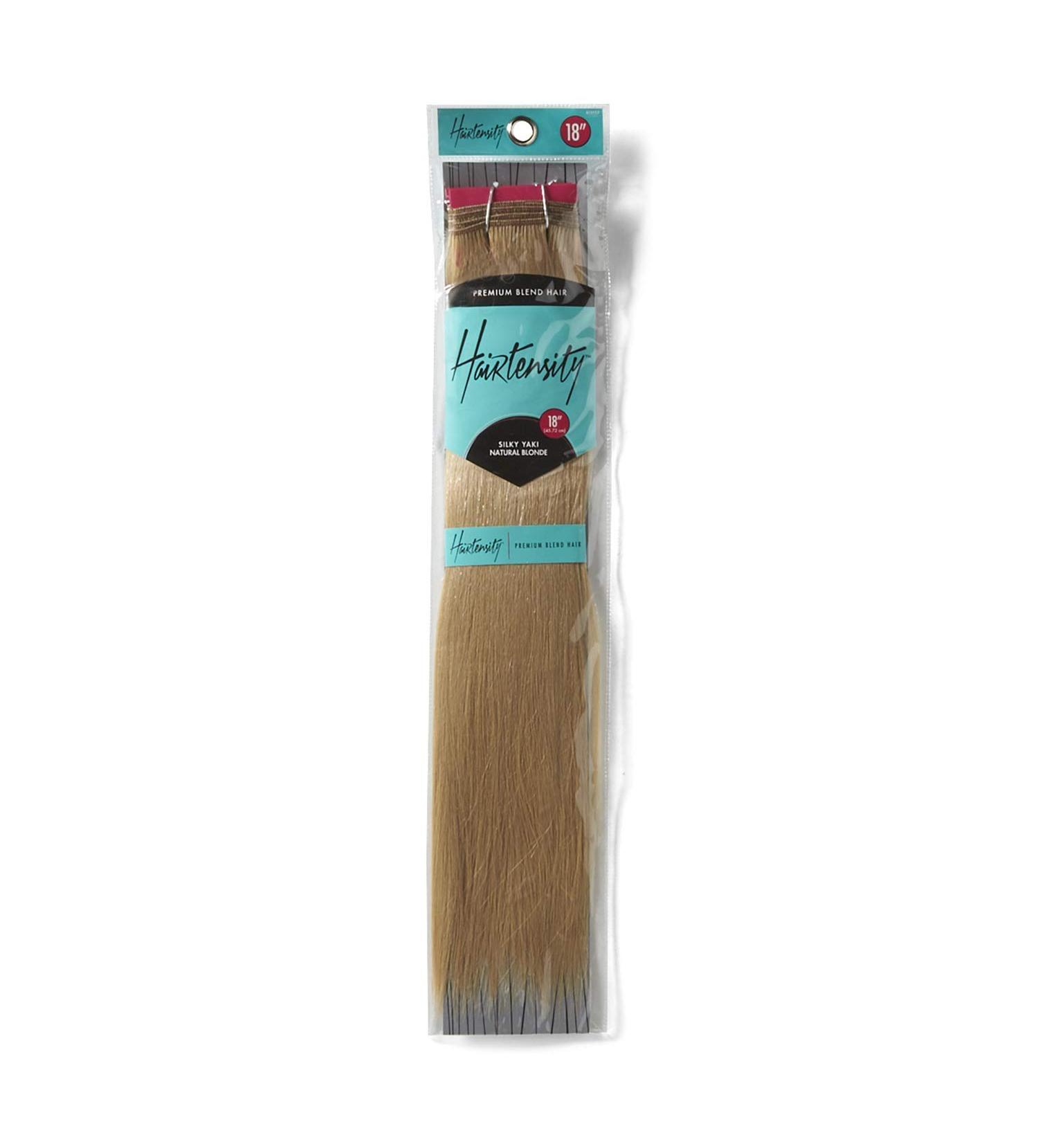 Hairtensity Weft Full Head Synthetic Hair Extension 45 7 cm - Natural Blonde