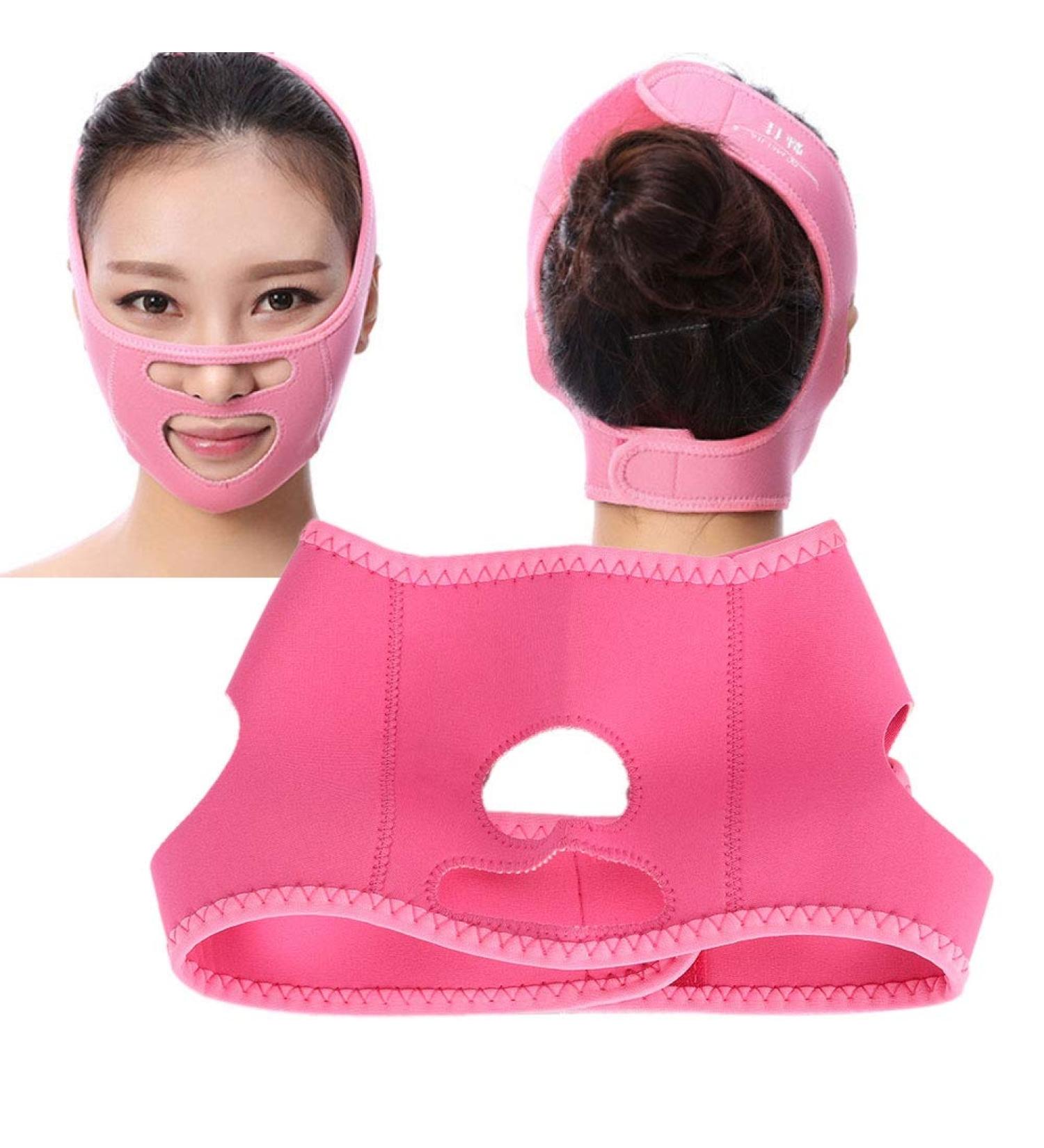 SunshineFace Slimming Belt - Double Chin Cheek Mask for Face Shape & Sleep Massage - Shop Internationally - Buy Online on GoSupps.com