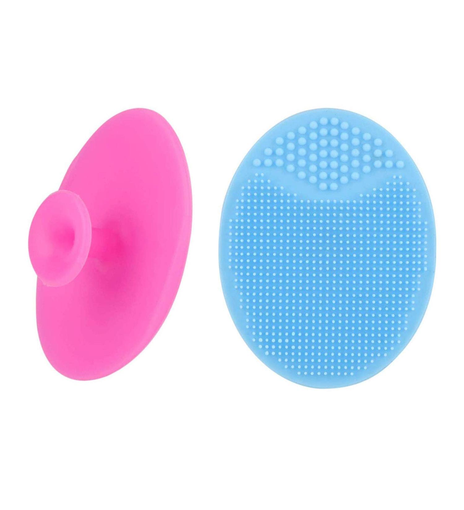 Soft Silicone Facial Cleansing Pad - 2 Pack | Gentle Skincare Tool for Deep Cleaning | Ships Worldwide - Buy Online on GoSupps.com