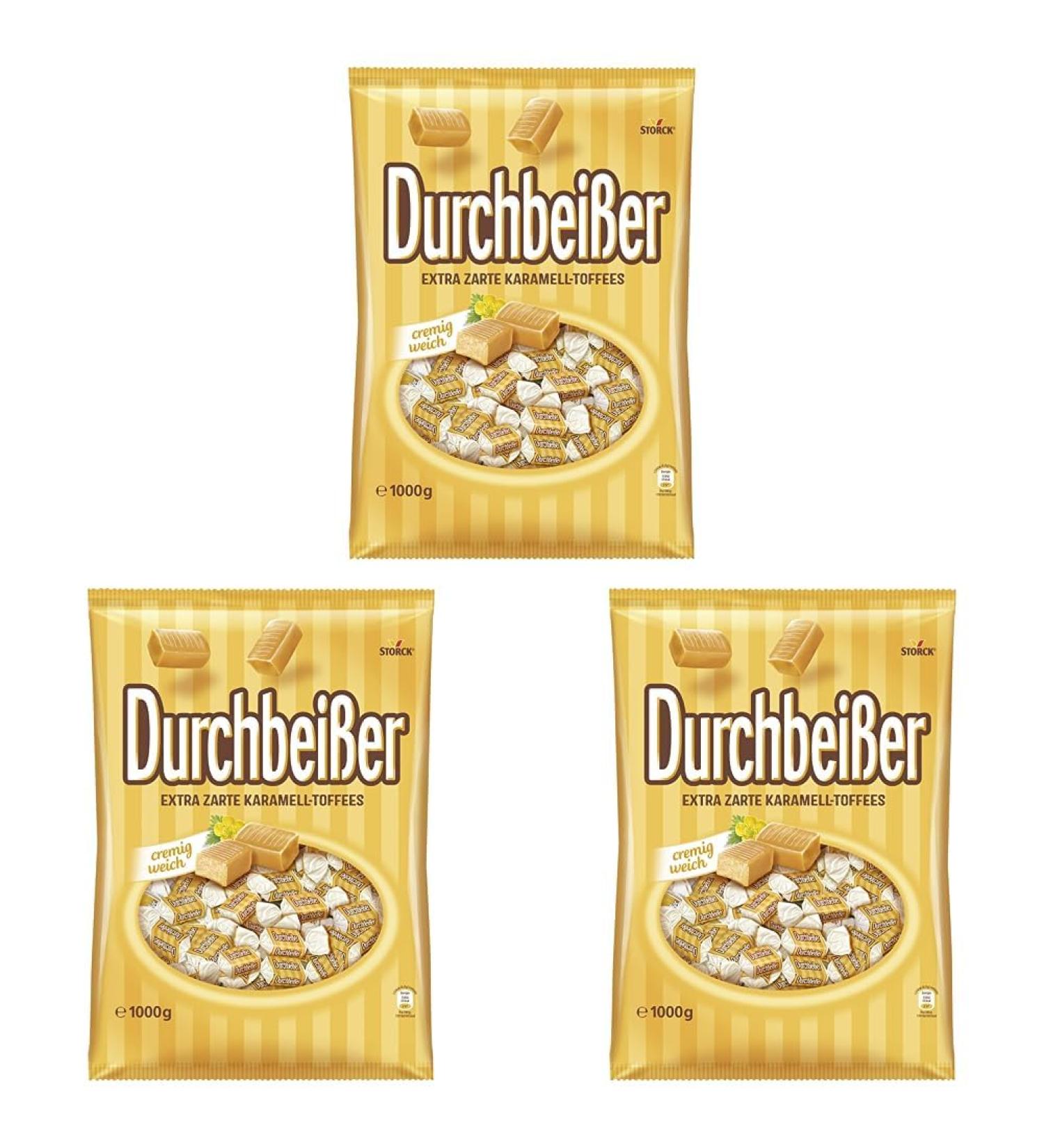 Shop Colorful World Caramel Toffees - 1kg Extra Delicate Candy (3 Pack) - Premium Storage Packing - Buy Online on GoSupps.com