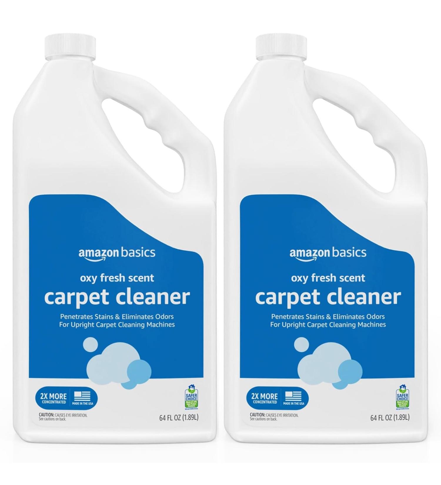 Amazon Basics Oxy Carpet Cleaner - Fresh Scent 64 fl oz (Pack of 2) | Best International Shipping - Buy Online on GoSupps.com