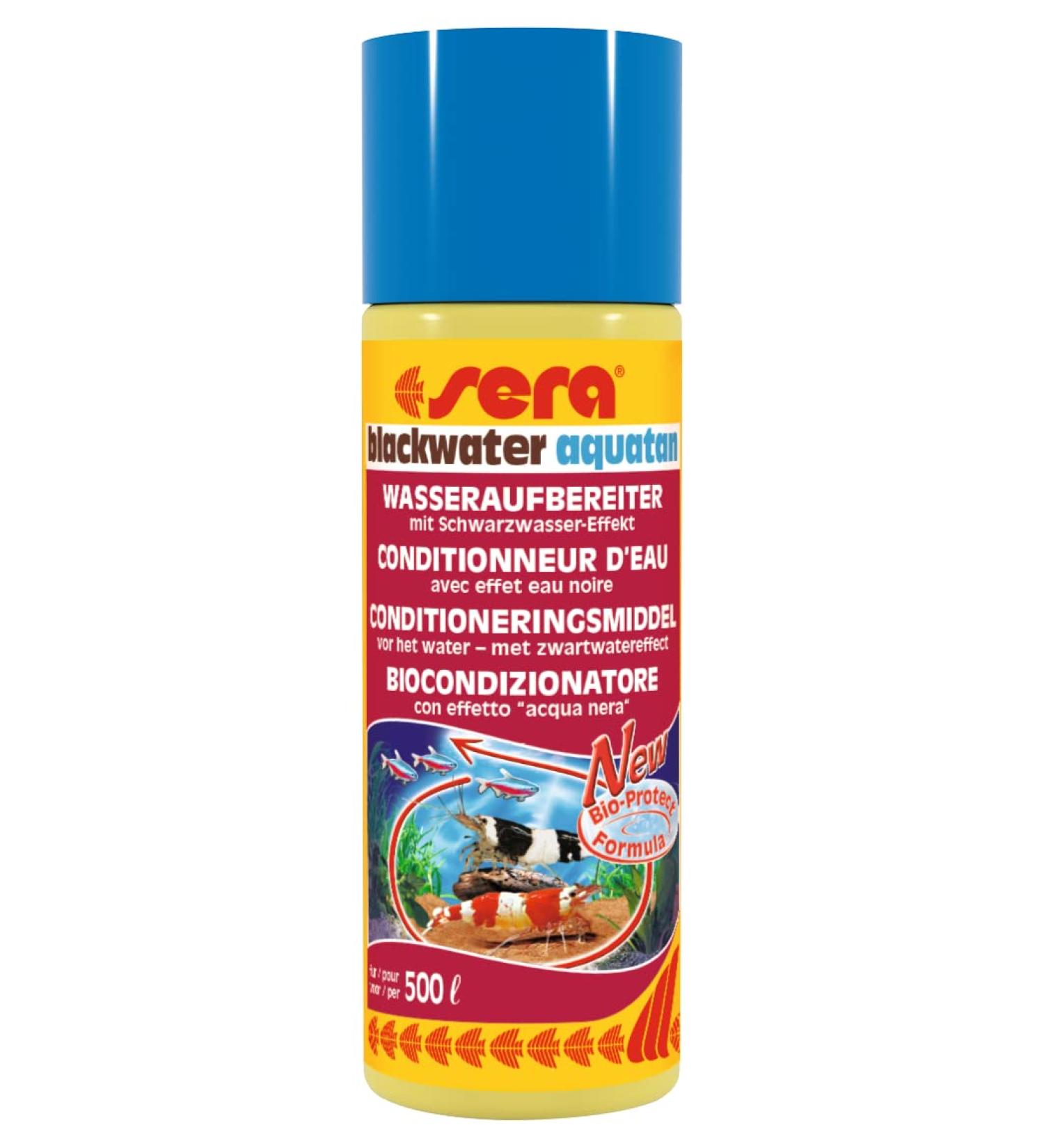 Sera 3140 Blackwater Aquatan 100 ml | Premium Brownish Water Conditioner for Aquariums - Fast International Shipping - Buy Online on GoSupps.com