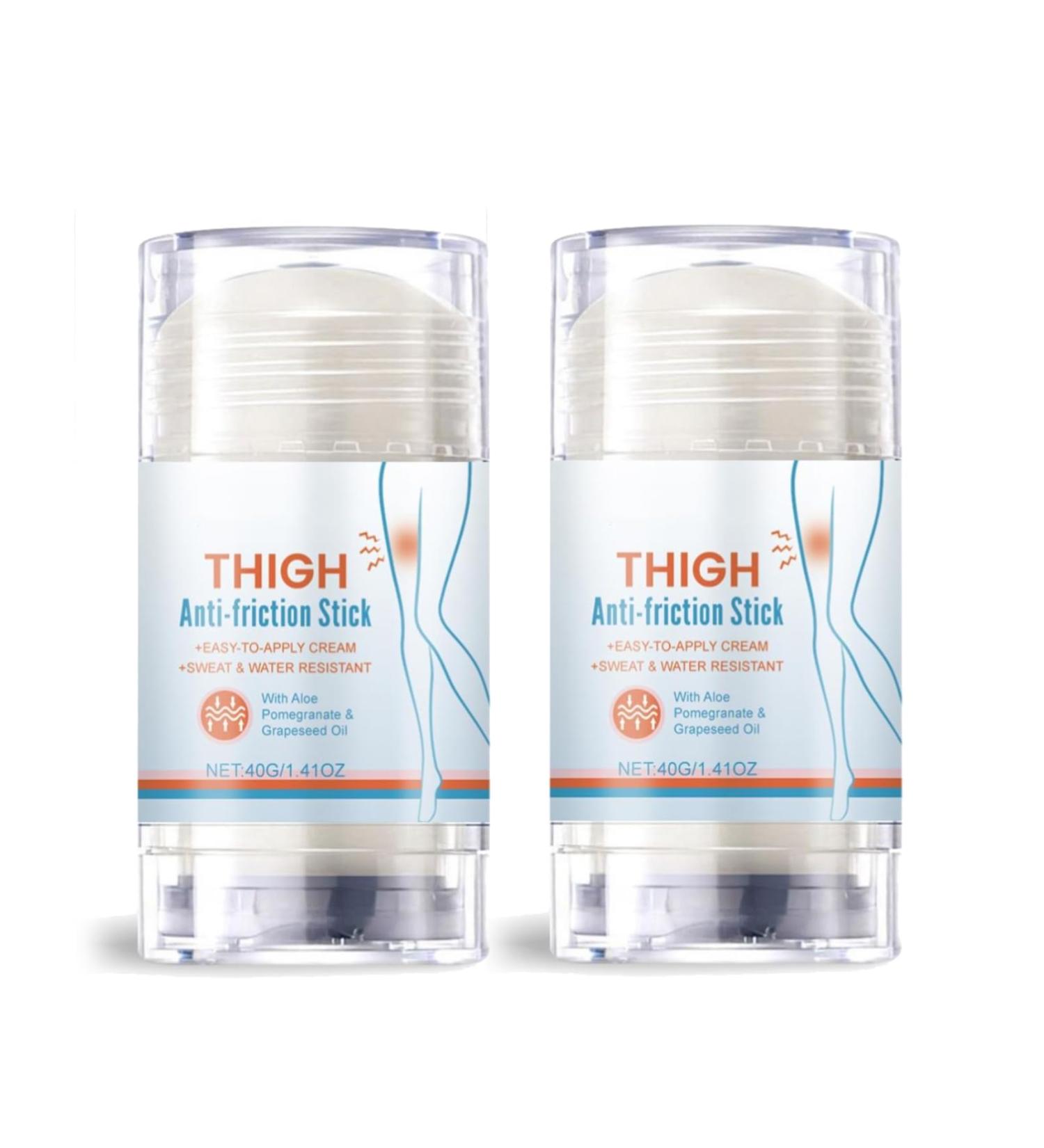 Anti-Friction Thigh Cream Anti Friction Thigh Cream Anti-Friction Stick for Women Sports Anti-Friction Stick Anti Friction Stick for Arms Chest Thighs (2) - Buy Online on GoSupps.com