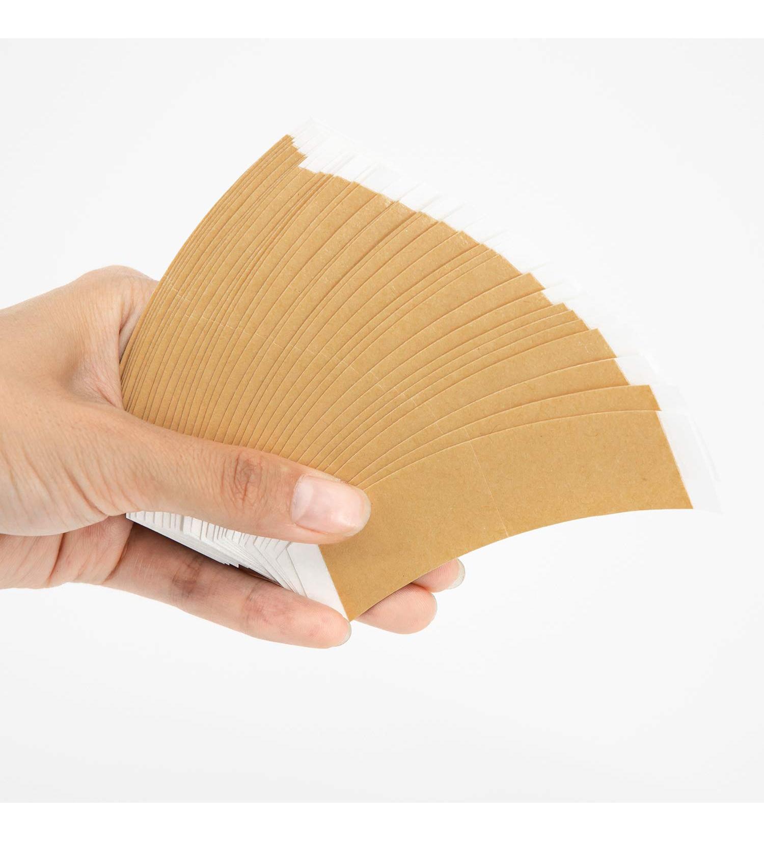 Waterproof Double-Sided Adhesive Tape for Lace Front Wigs - Brown Color - 36 Pieces - Buy Online on GoSupps.com