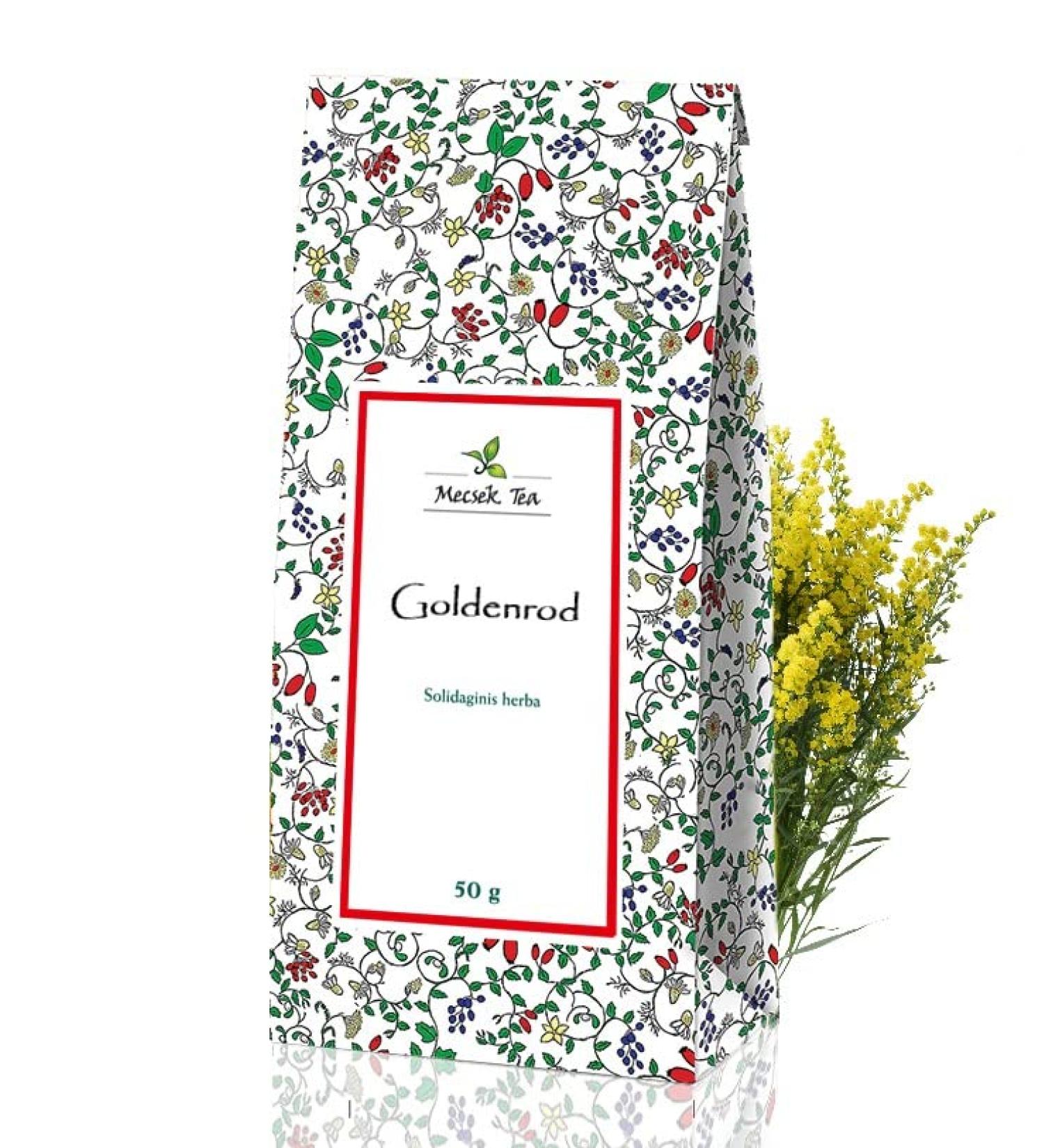 Mecsek Goldenrod Solidago Virgaurea Premium Natural Herbal Tea Loose Leaves Leaf 50g