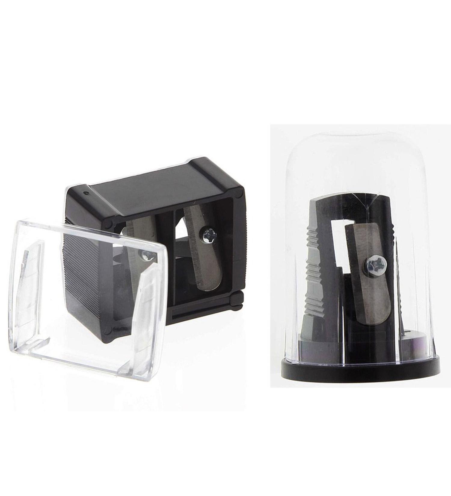 Cosmetex Kajalspitzer 2-Pack | Precision Sharpener for All Makeup Pencils & Kohl - Ideal for Narrow Medium & Wide Applications - Buy Online on GoSupps.com