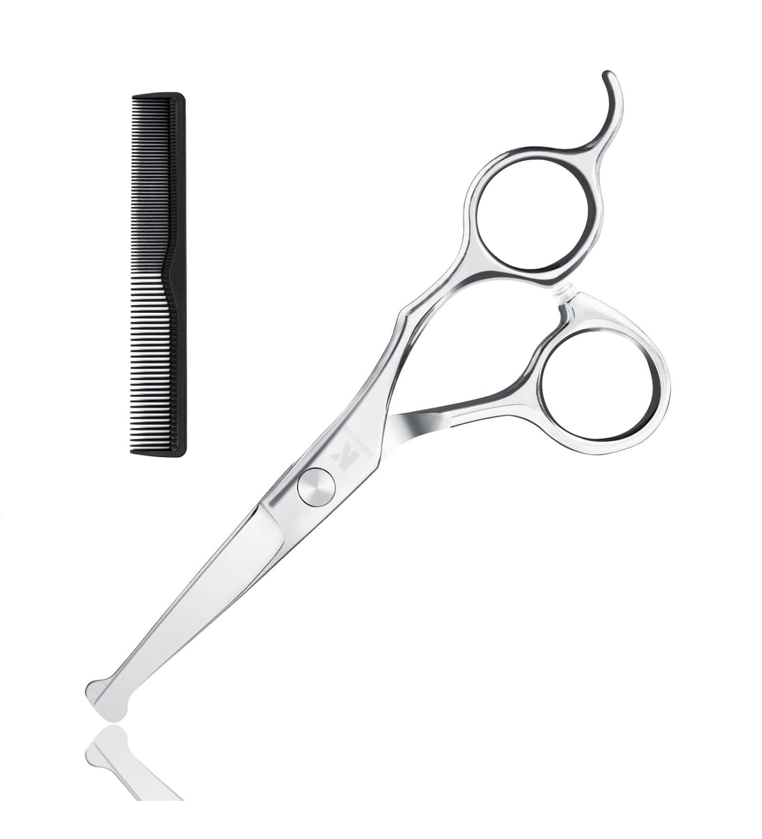 6.1 Inch Kids Hair Cutting Scissors with Safety Rounded Tips - Professional Safe Haircut Shears for Baby, Toddler, Children, Women, Men - Barber, Salon, Home Use - Buy Online on GoSupps.com