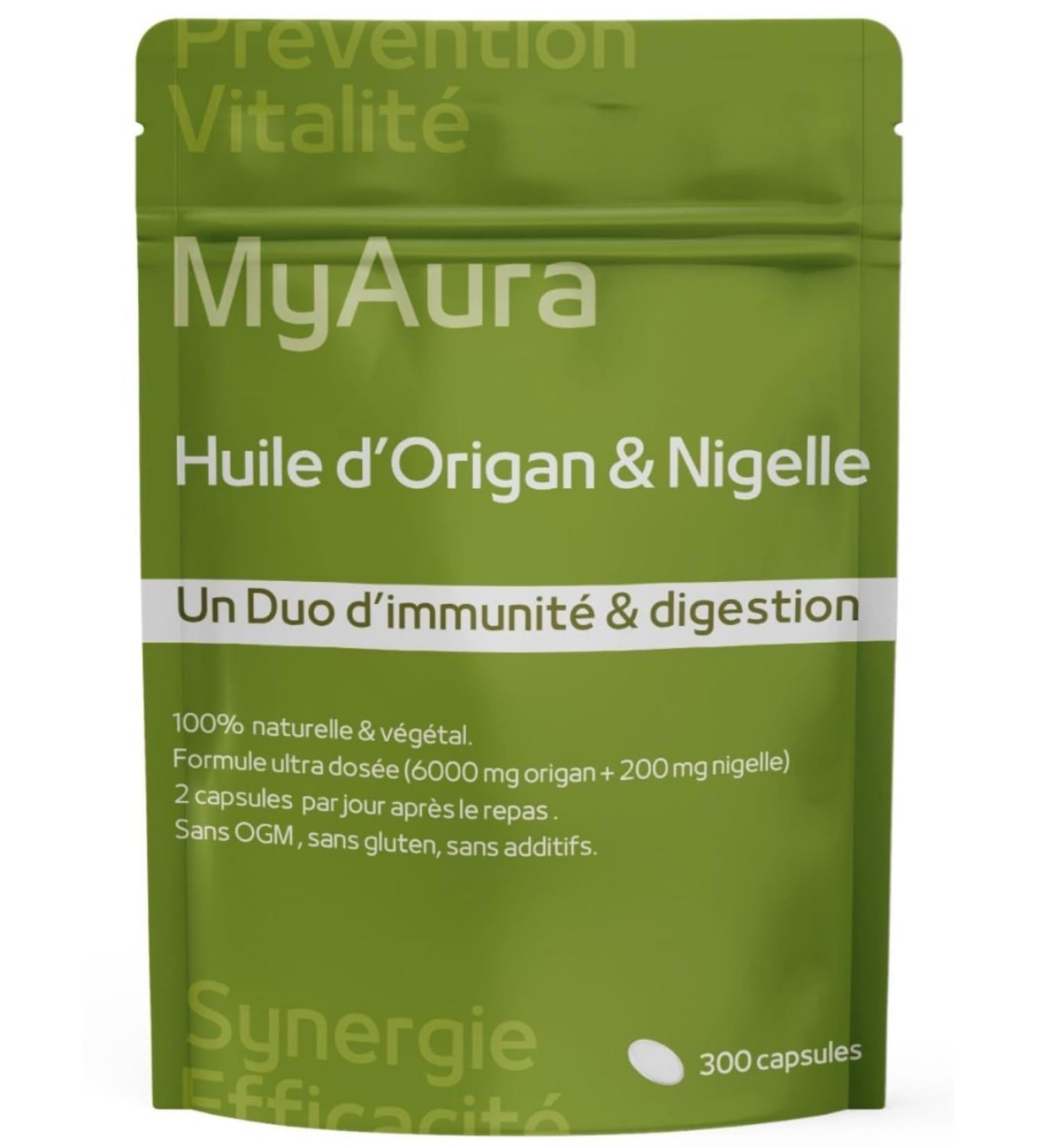 Huile d'origan et nigelle Huile d'origan Huile de nigelle 300 capsules Disponibilit en phramacie haute concentration Renforcement immunitaire Soutien digestif Marque fran aise - Buy Online on GoSupps.com