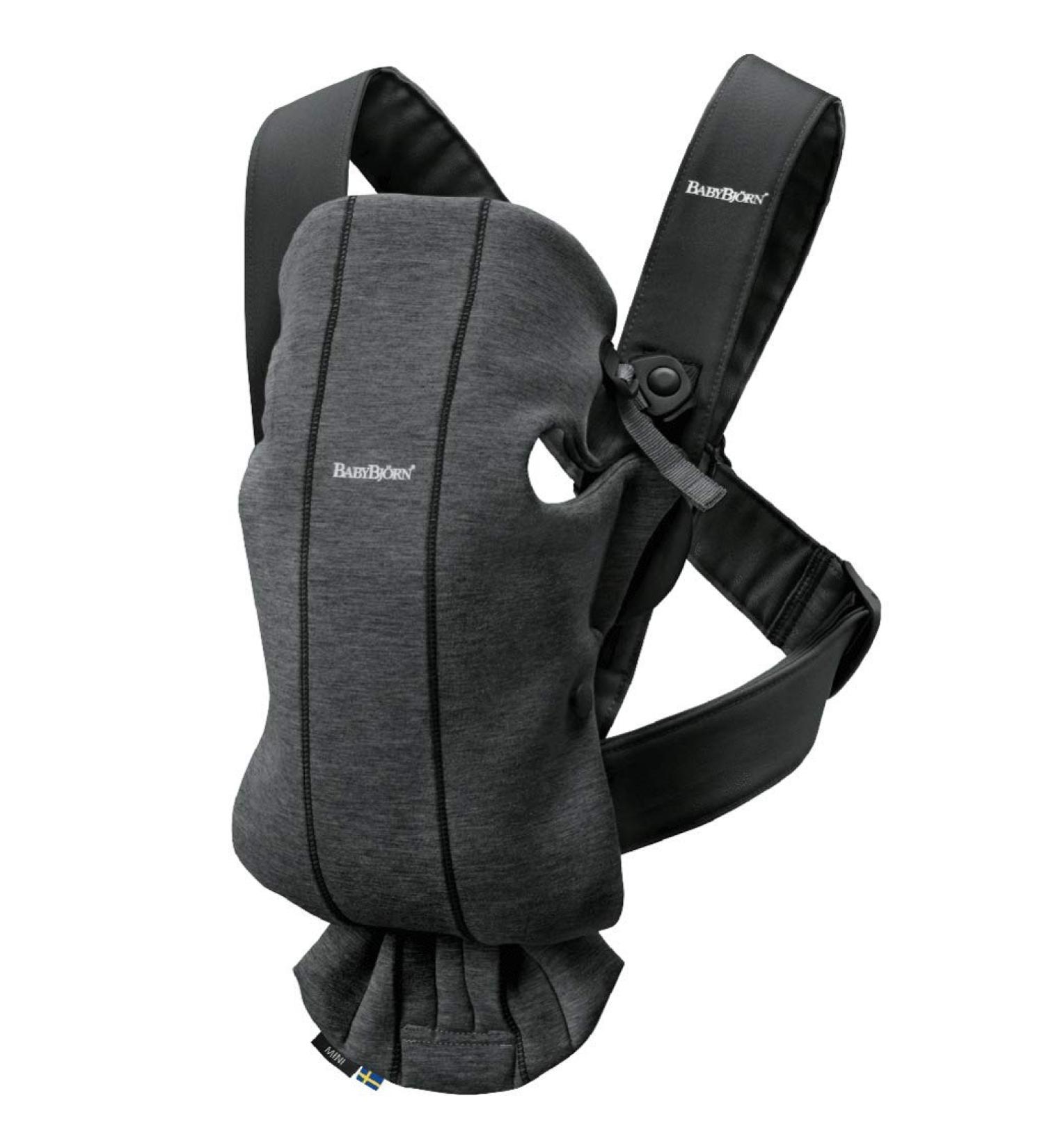 BabyBjrn Baby Carrier Mini  3D Jersey  Charcoal Gray 3D Jersey Charcoal gray - Buy Online on GoSupps.com