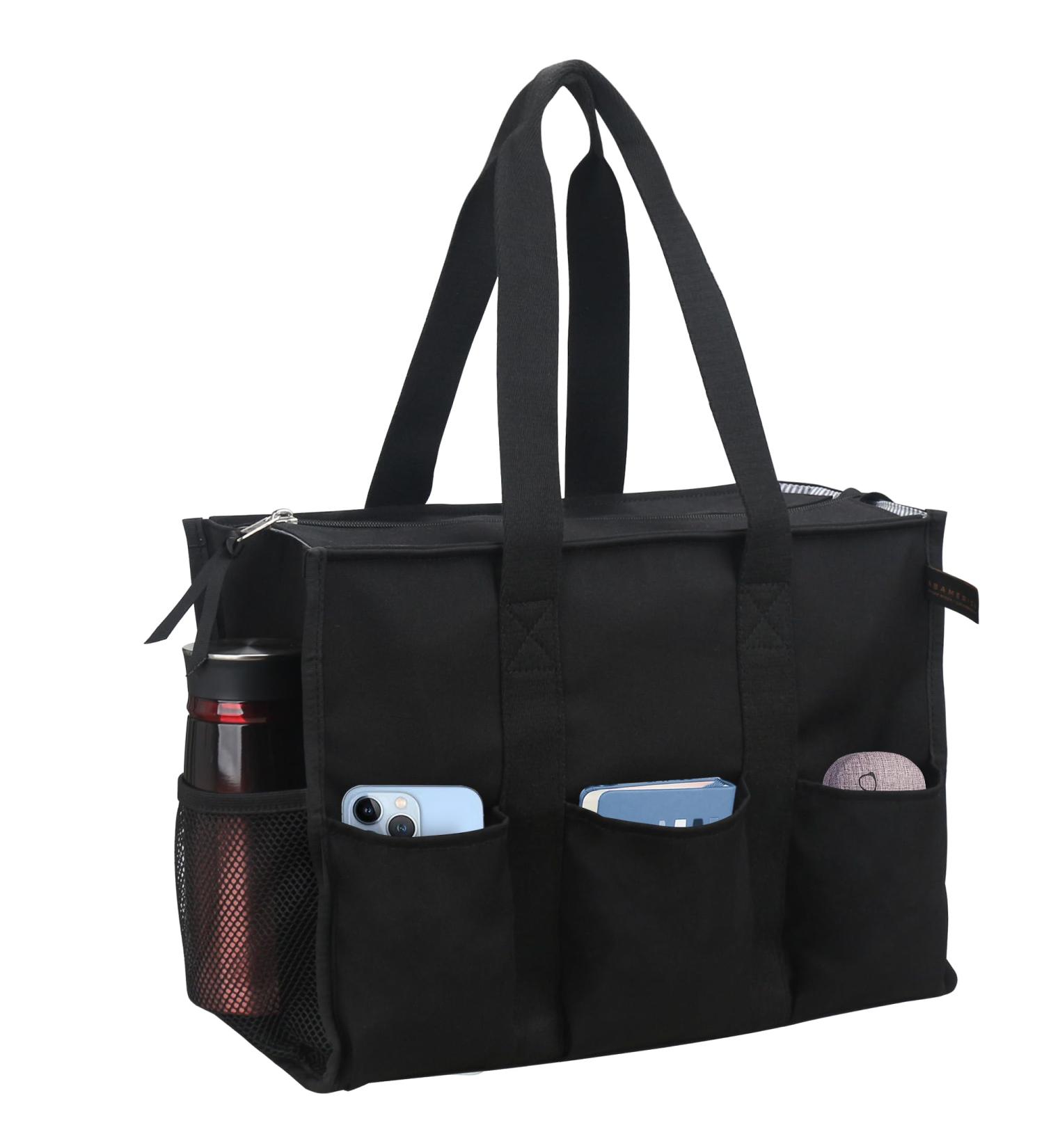 Abamerica Nurse Bags for Work | Waterproof Breastfeeding & Clinical Bags | Medium Black Organization Bag for Nursing Students (14L x 10H) - Buy Online on GoSupps.com