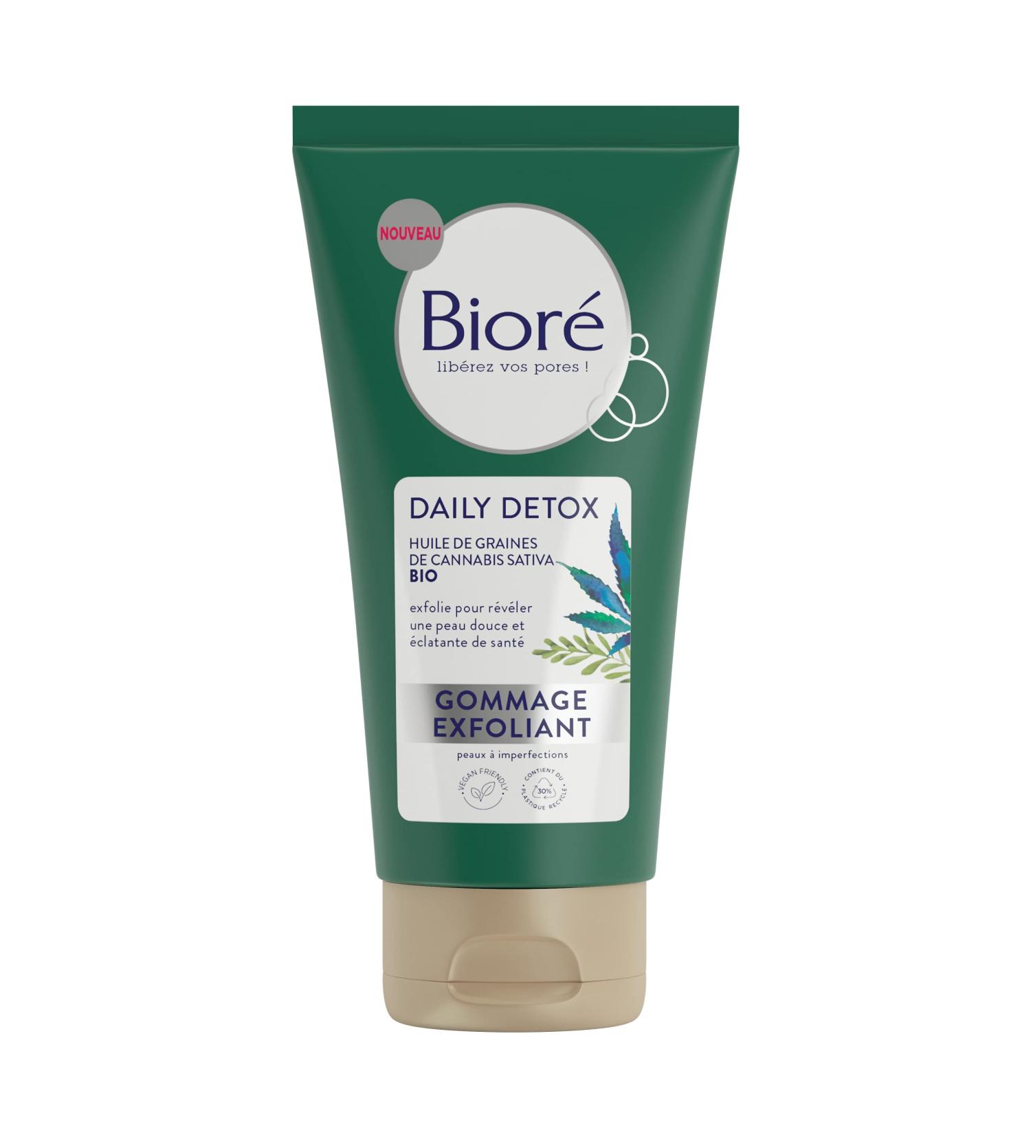 Biore Daily Detox Exfoliating Scrub 125ml - Buy Online on GoSupps.com