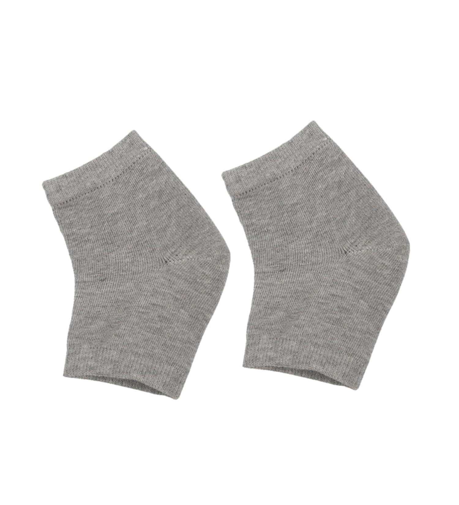 minkissy Silicone Gel Heel Socks Feet Repair Socks Cracked Heels Gel Socks Cracked Heel Socks Toeless Gel Socks Feet Cracked Socks Heel Moisturizing Socks Silicone Heel Socks Foot Protector - Buy Online on GoSupps.com