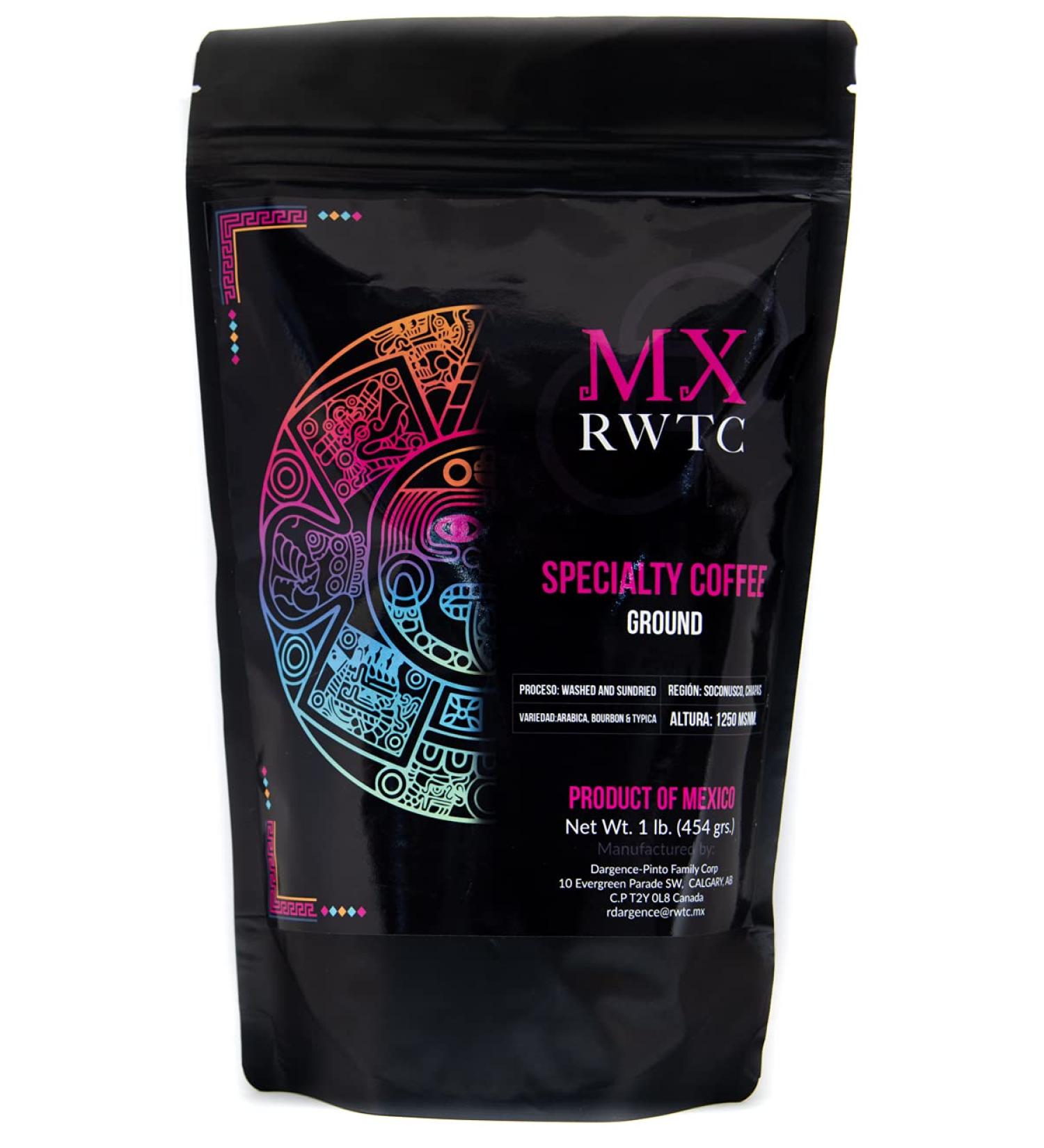 SPECIALTY COFFEE GROUND. Mexico Chiapas Soconusco. 454 grms. Medium roast. 100% arabica - Buy Online on GoSupps.com