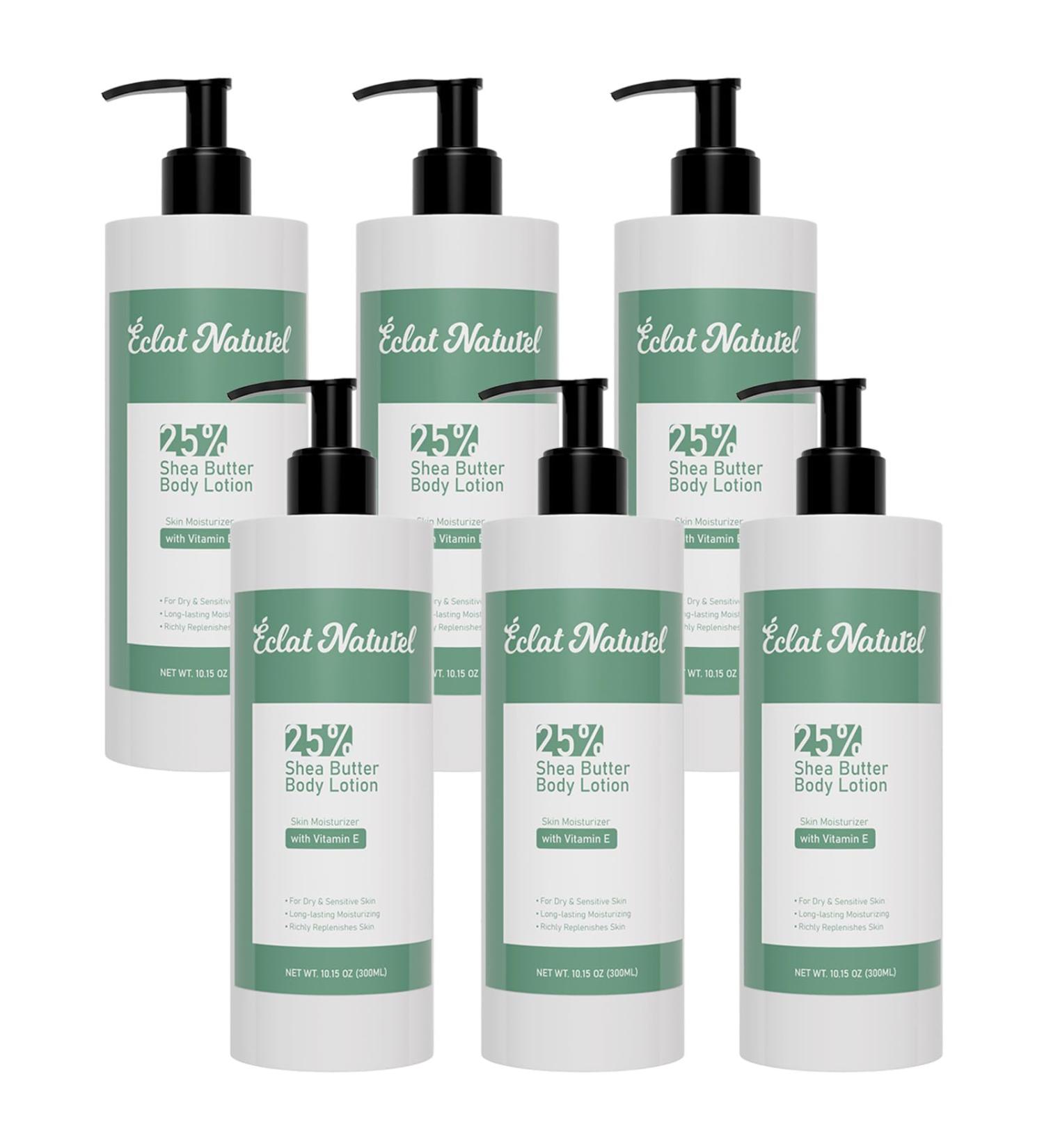  CLAT NATUREL Hand Cream & Body Lotion Set with Shea Butter & Vitamin E Lotions for Dry Skin Deep Moisturizing Nourishing Skin Moisturizer 1 Fl Oz Hand Cream & 10.15 Fl Oz Body Lotion - Buy Online on GoSupps.com
