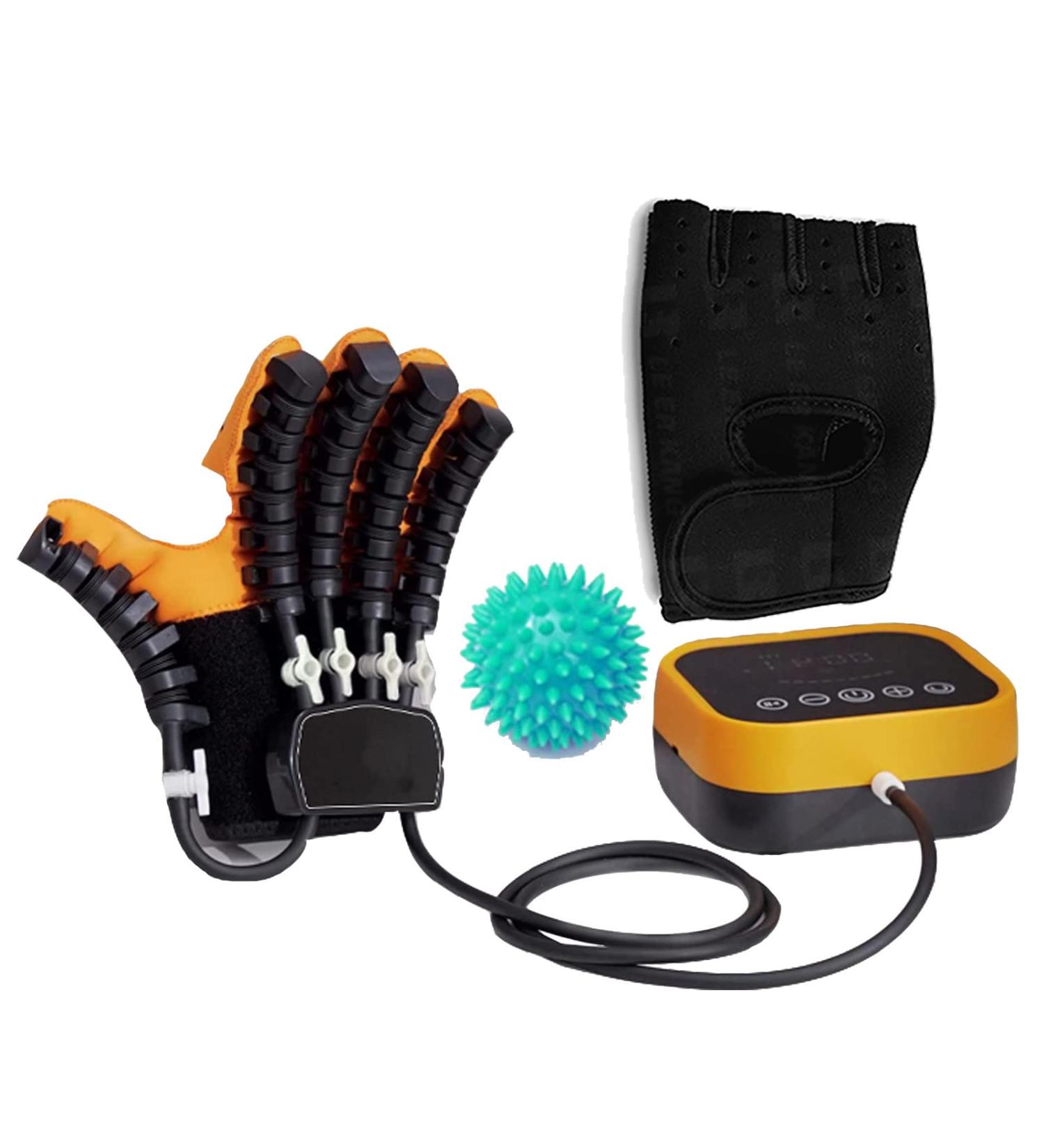 Rehabilitation Robot Gloves Finger Pain Relief for Functional Improvement of The Hands Finger Orthosis Training Intensity Can Be Adjusted Left-S Left Medium - Buy Online on GoSupps.com