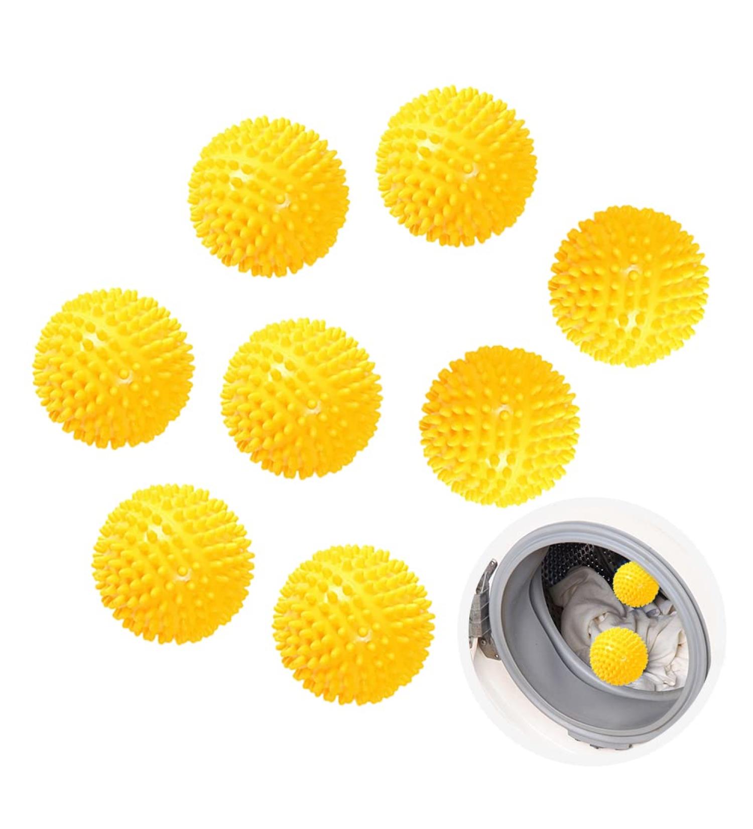 Dryer Balls Laundry Balls for Tumble Dryer Reusable PVC Tumble Dryer Balls for Speeding Drying and Reducing Creases for Clothes - Buy Online on GoSupps.com