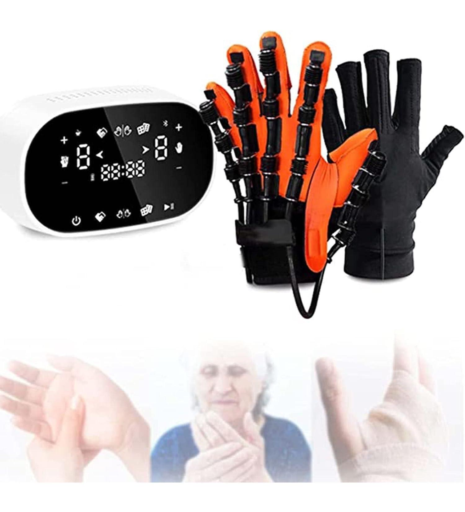 Hand Rehabilitation Robot Gloves for Stroke Recovery | Finger Rehab Trainer with Multiple Modes - Left Hand Large - Buy Online on GoSupps.com