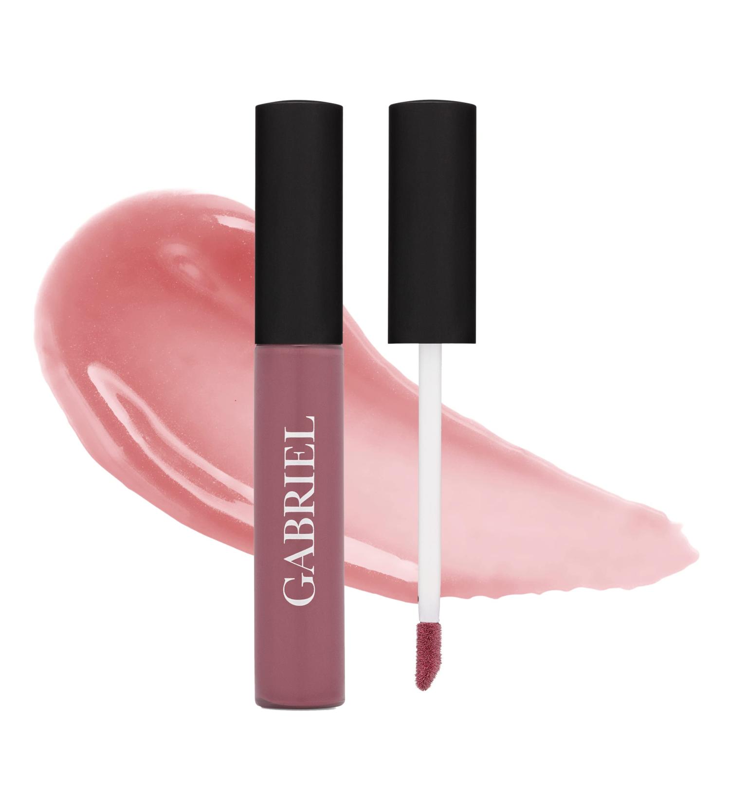 Gabriel Cosmetics Natural Lip Gloss (Softberry) - Paraben Free, Vegan, Gluten-free, Cruelty-free | Infused with Jojoba Seed Oil and Aloe | 0.27 fl oz - Buy Online on GoSupps.com