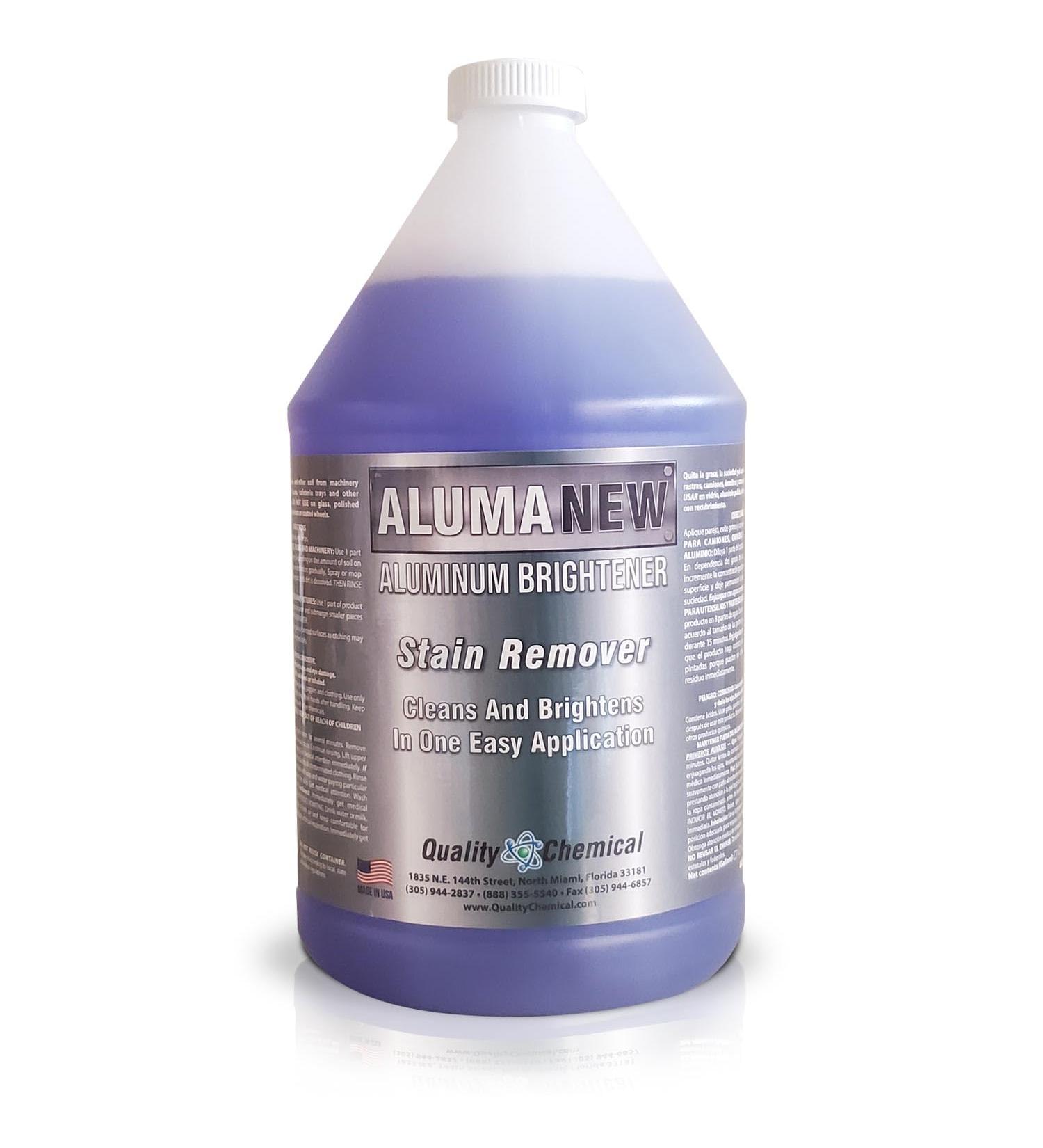 Premium Aluminum Brightener & Stain Remover - 1 Gallon Made in USA | Quality Chemical Cleaner & Restorer - Buy Online on GoSupps.com