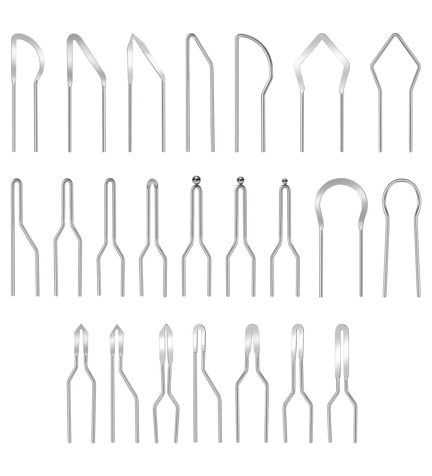 23 Piece Pyrography Tips Set for Wood Burning Machine - Replacement Wire Nibs for High Impedance Pyrography Tool - Ideal for Wood and Leather Crafting - Buy Online on GoSupps.com