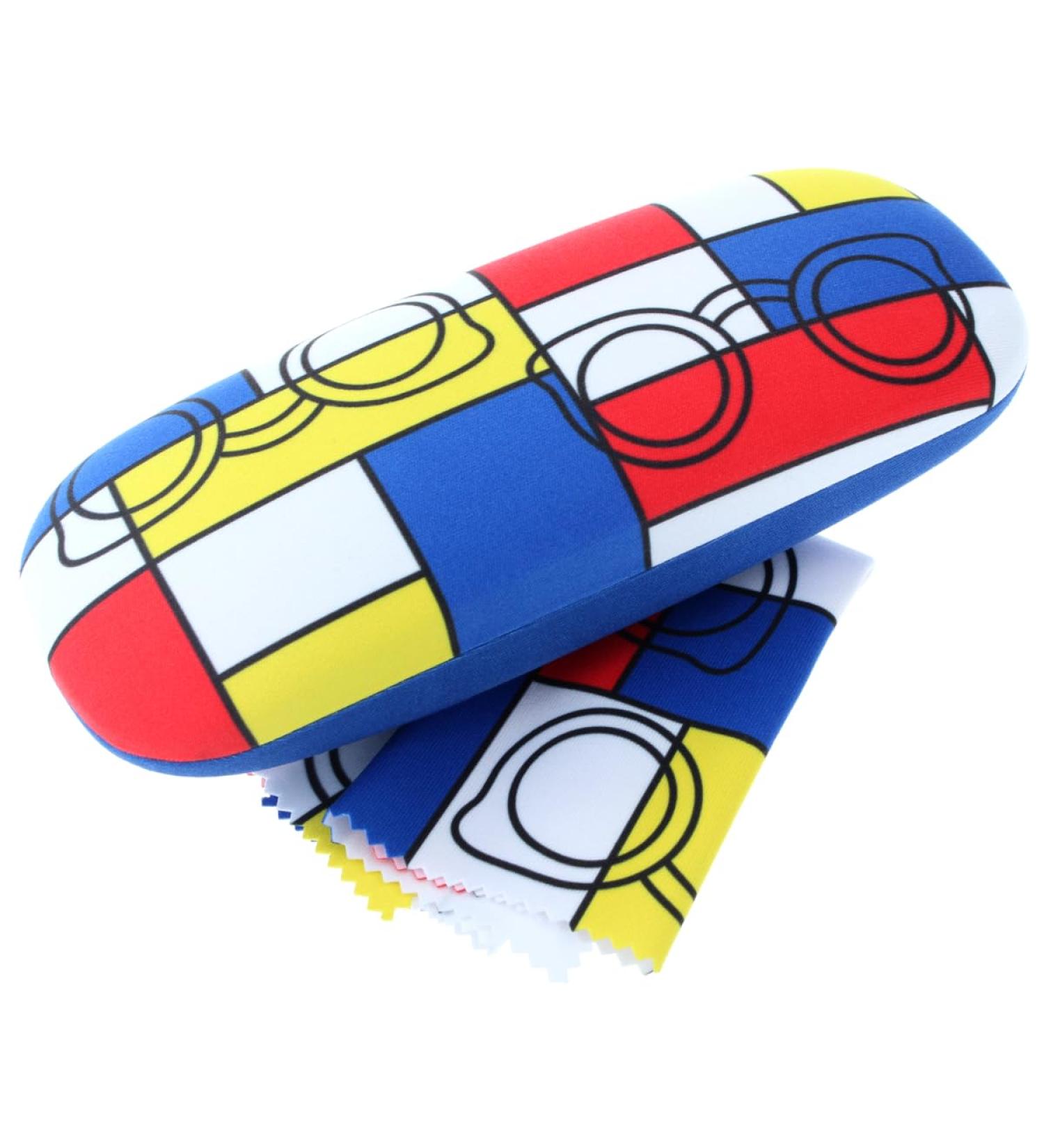 Paule & Knopf De Stijl Hard Case - Durable Microfiber Cover & Metal Hinge | International Shipping Available - Buy Online on GoSupps.com