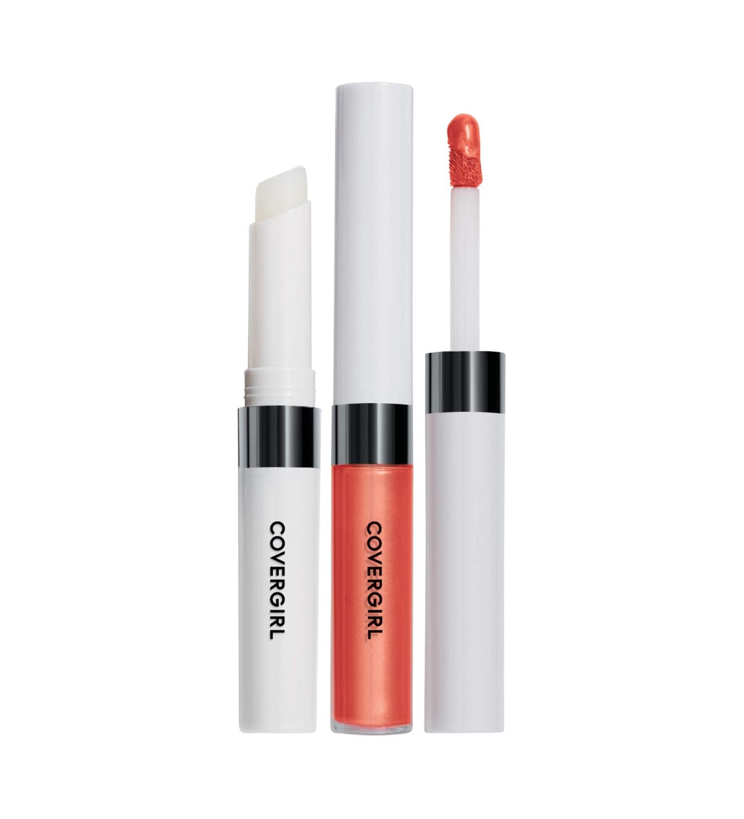 COVERGIRL Outlast All-Day Lip Color + Topcoat in Celestial Coral - Buy Online on GoSupps.com