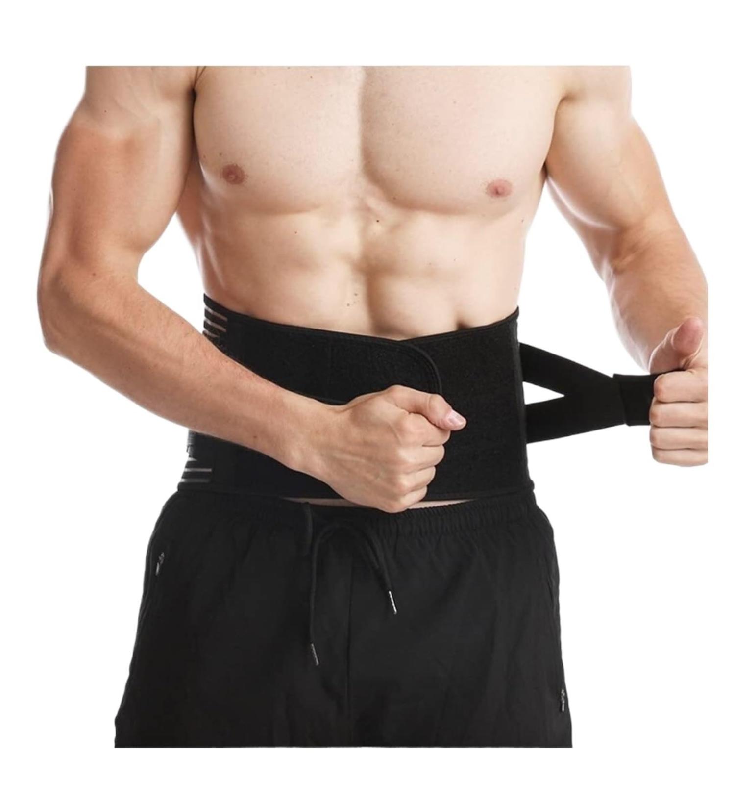 Back Support Back Brace Lumbar Support Lumbar Support Brace Adjustable Waist Decompression Belt Breathable Back Brace Double Back Support Belt(X-Large) X-Large Black - Buy Online on GoSupps.com
