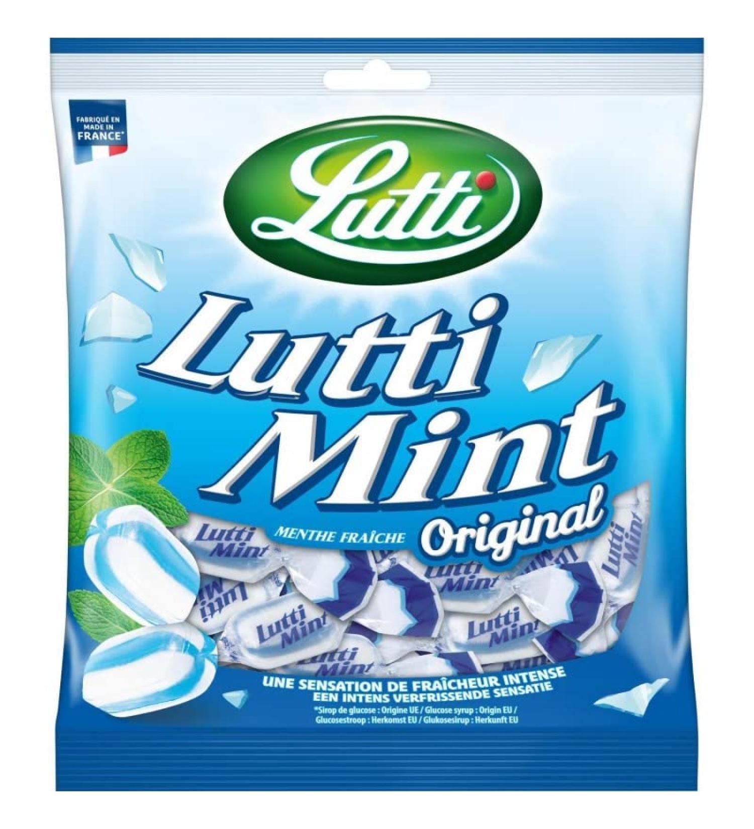 D couvrez les bonbons Luttimint LUTTI 250G une explosion de fra cheur menthol e partager- Lot De 4