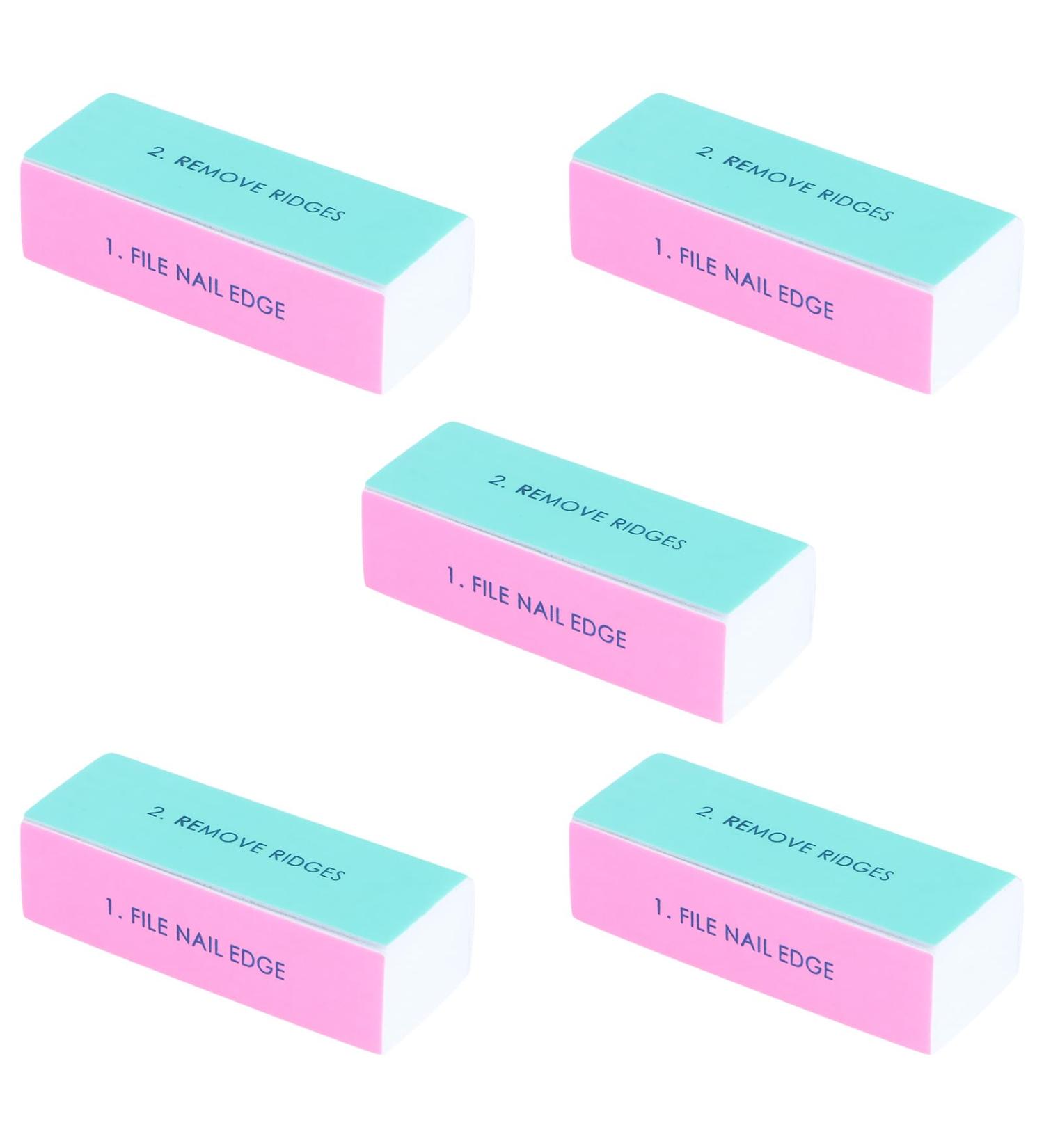 Healvian 15 Pieces Manicure Tools Nail Block Grinder Nail Polishing Block Fingernail Files for Women Nail Buffer Block Nail Art Tools Nail Files Sponge Four Sided Nail Files - Buy Online on GoSupps.com