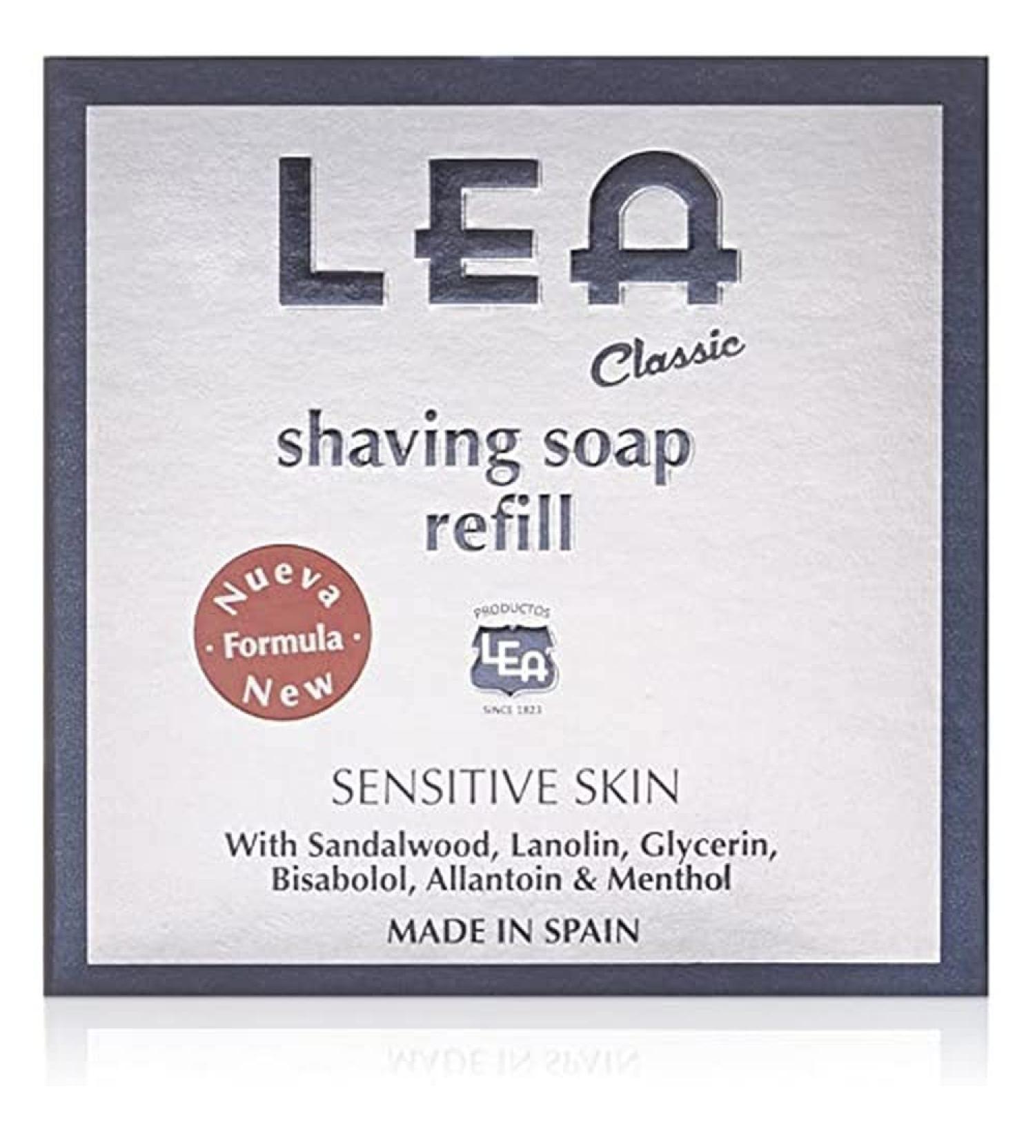 LEA Shaving Soap Refill 100g - Premium Shave Soap for Smooth Shaving | International Shipping Available - Buy Online on GoSupps.com