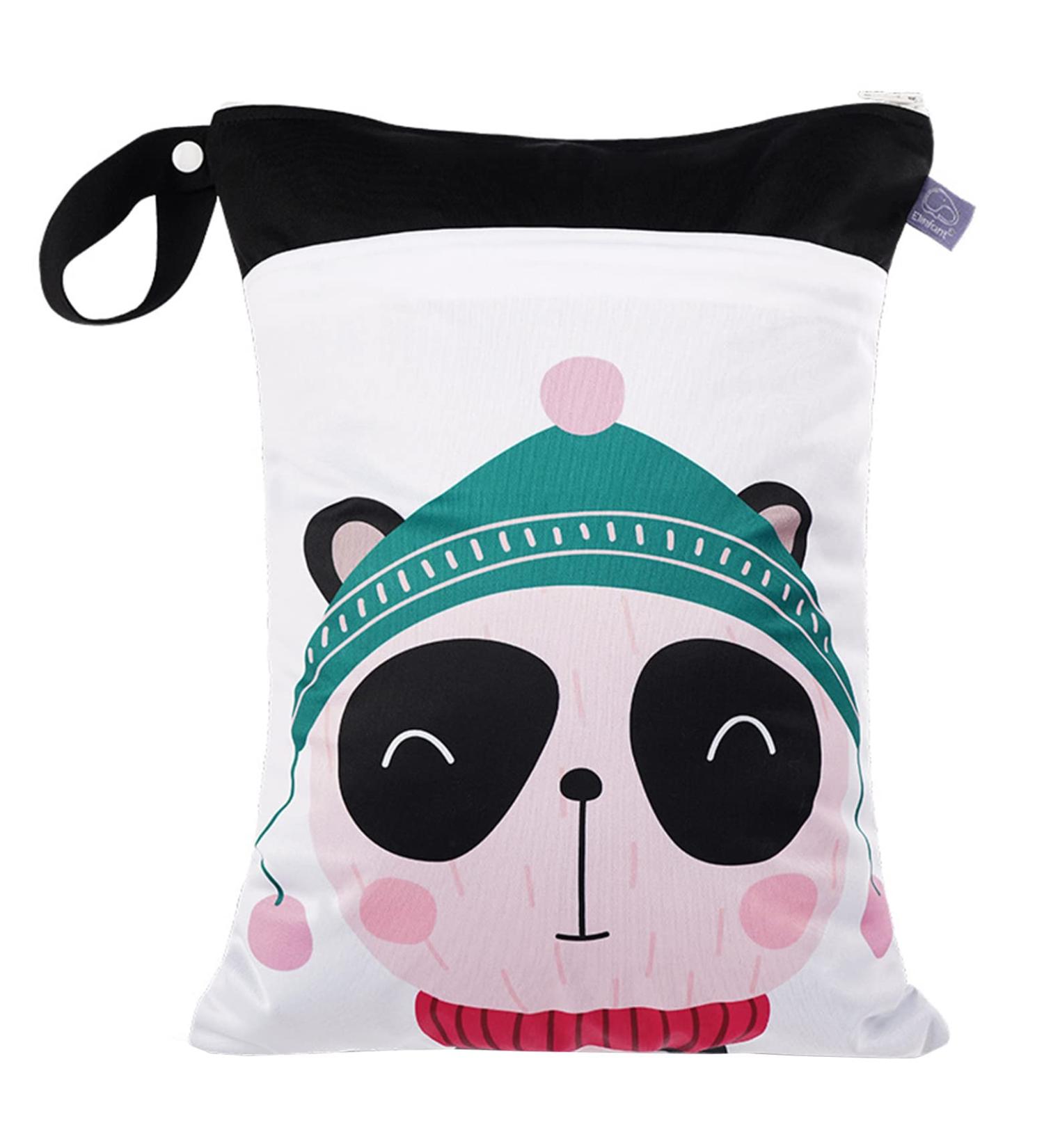 SEAUR Dry Wet Bag - Large 30x40cm Diaper Bag for Baby Travel Swimming & Gym - Washable & Reusable - Buy Online on GoSupps.com