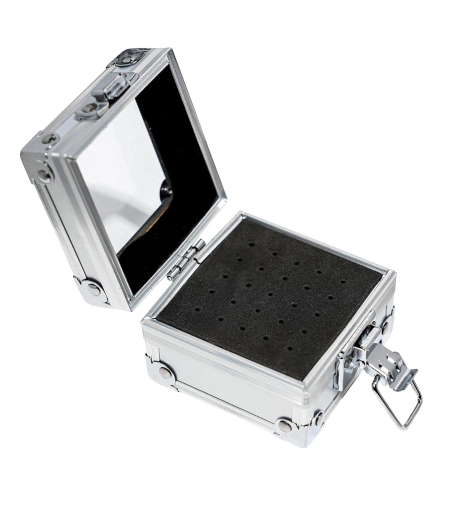 25 Holes Nail Grinding Organizer Box Manicure Accessories Polishing Drill Bits Case Grinding Head Nail Drill Holder Manicure Grinding Head Box Littryee - Buy Online on GoSupps.com