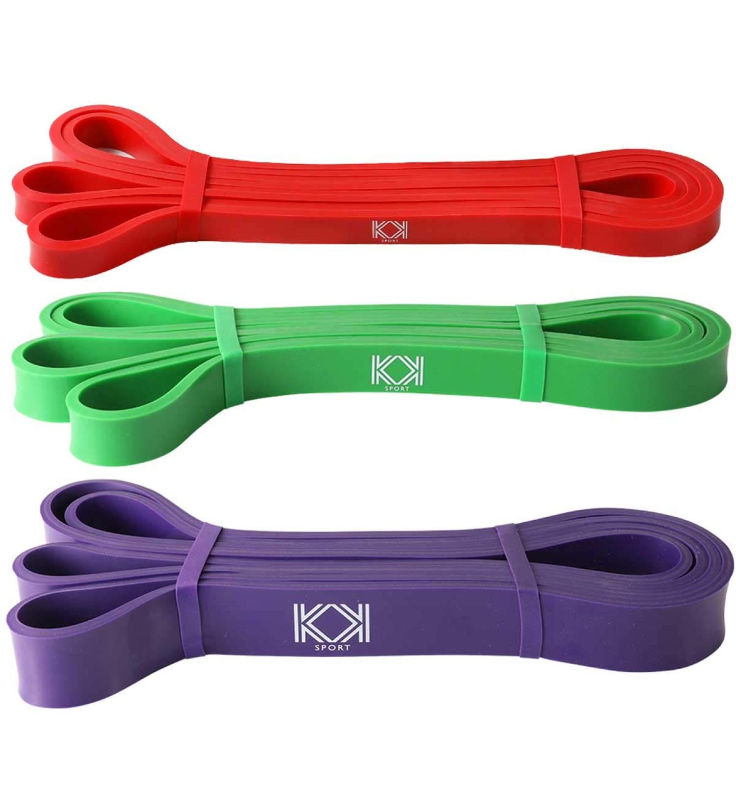 KK Resistance Bands for Men and Women - Pull Up and Stretch Workout Bands - Buy Online on GoSupps.com