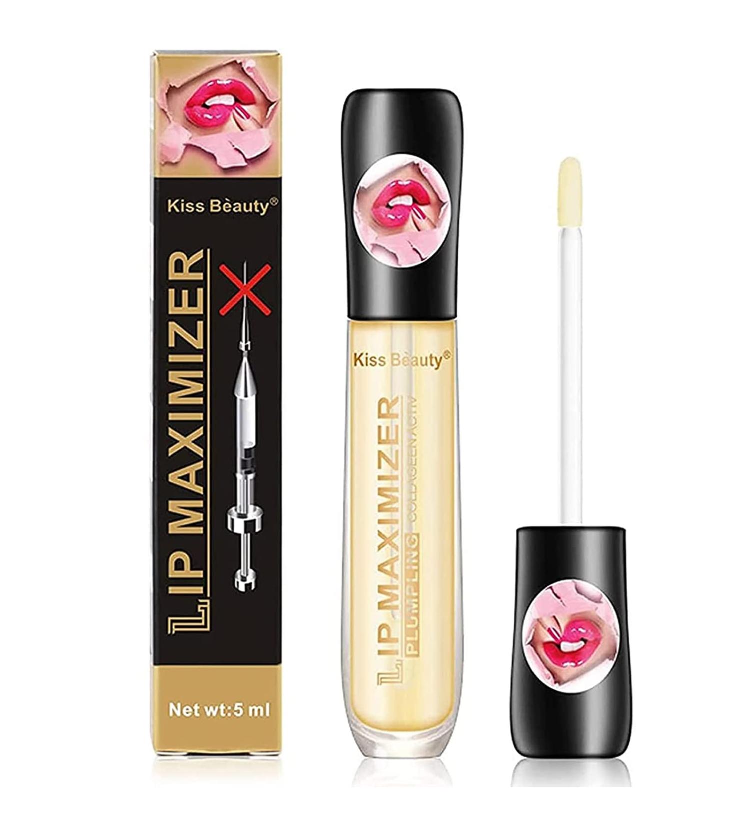 Cozzo Lip Plumper Serum - Moisturizing Vitamin E Maximizer for Natural Plumping and Lip Care - Reduce Fine Lines - 1 pc - Buy Online on GoSupps.com