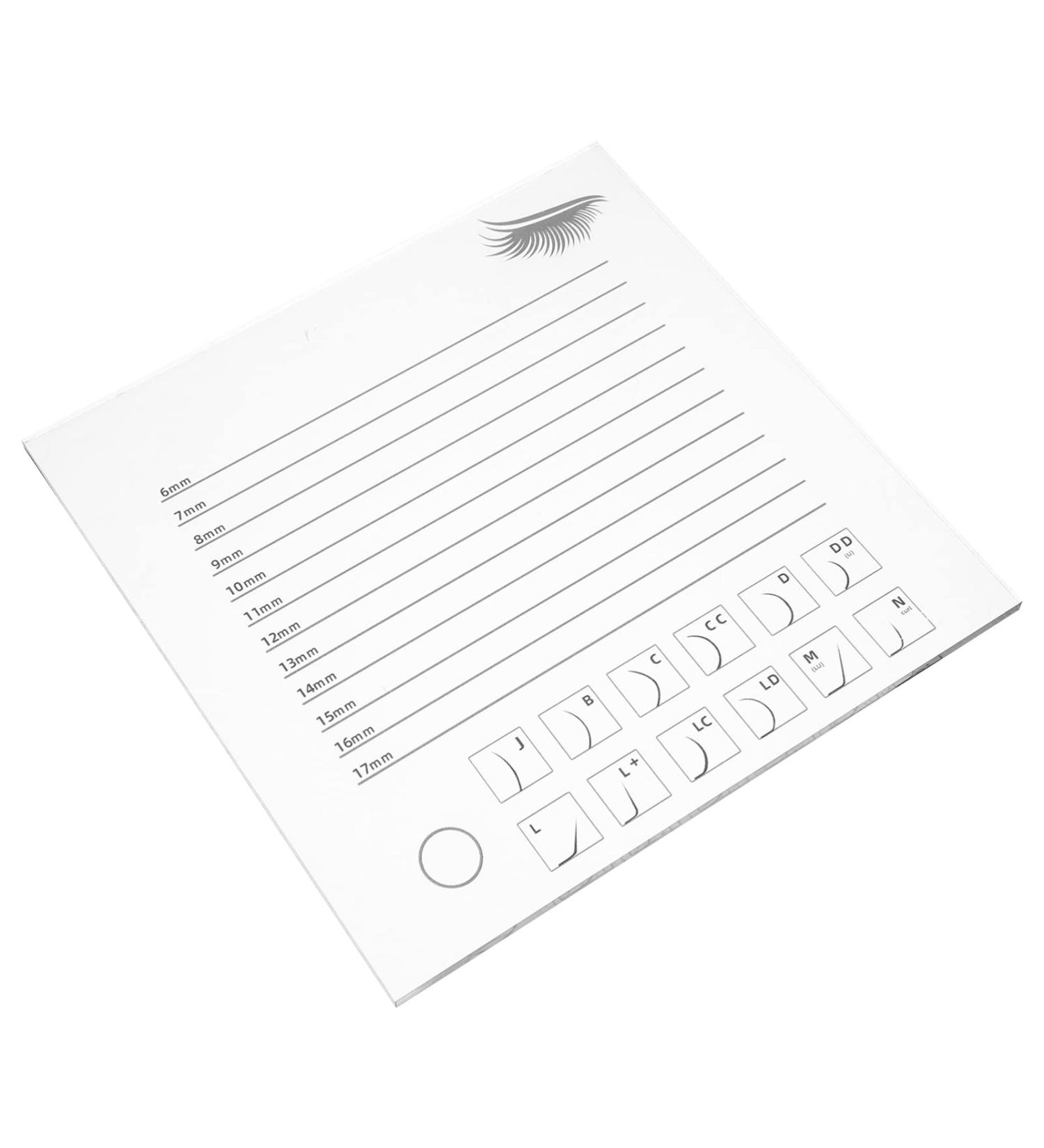 Eyelash Display Board & Tray | Eyelash Grafting Tools for Extensions | Beauty Salon Supplies - Buy Online on GoSupps.com