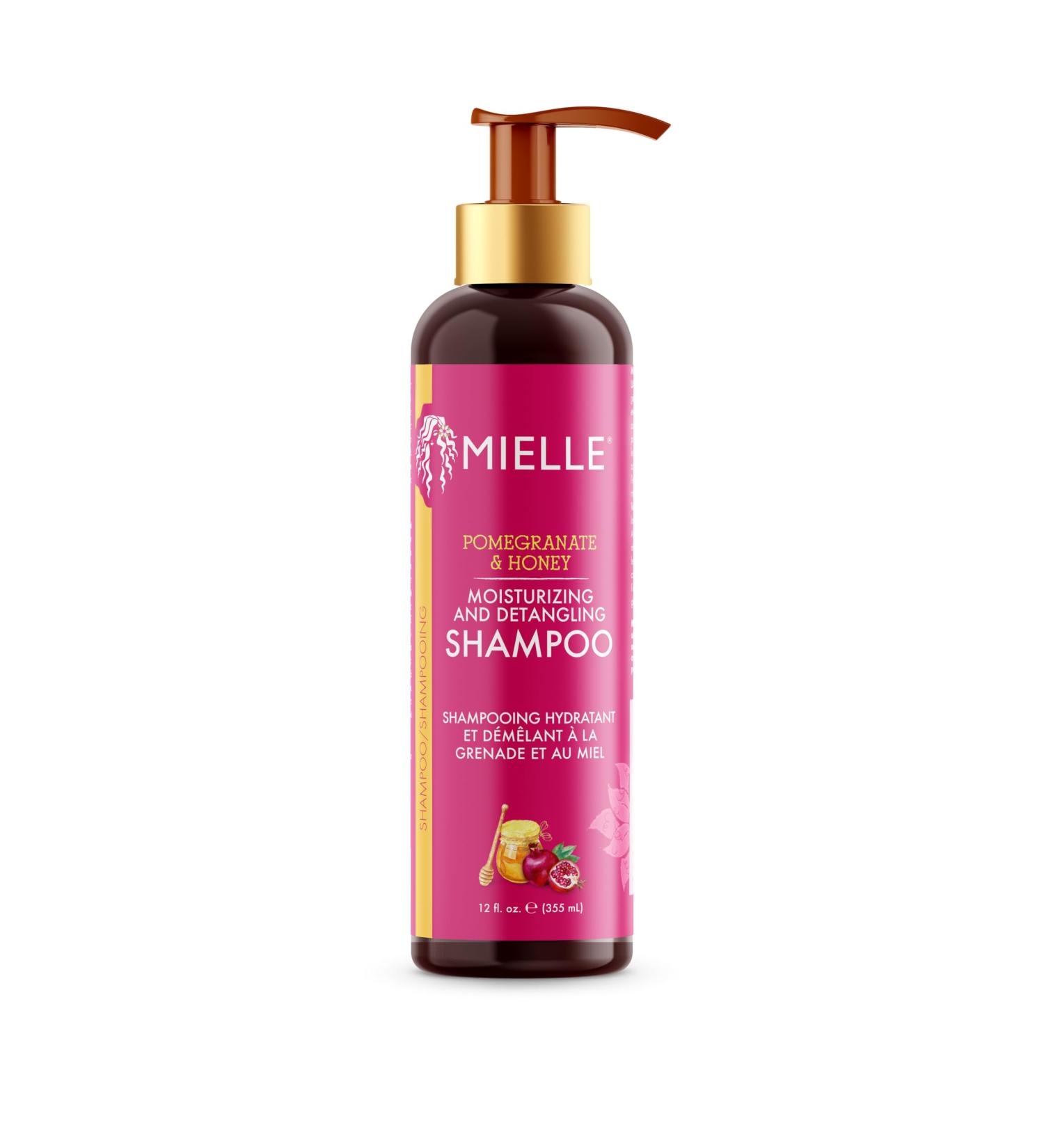 Mental image MIELLE Pomegranate & Honey Line Shampoo 355 ml - Buy Online on GoSupps.com