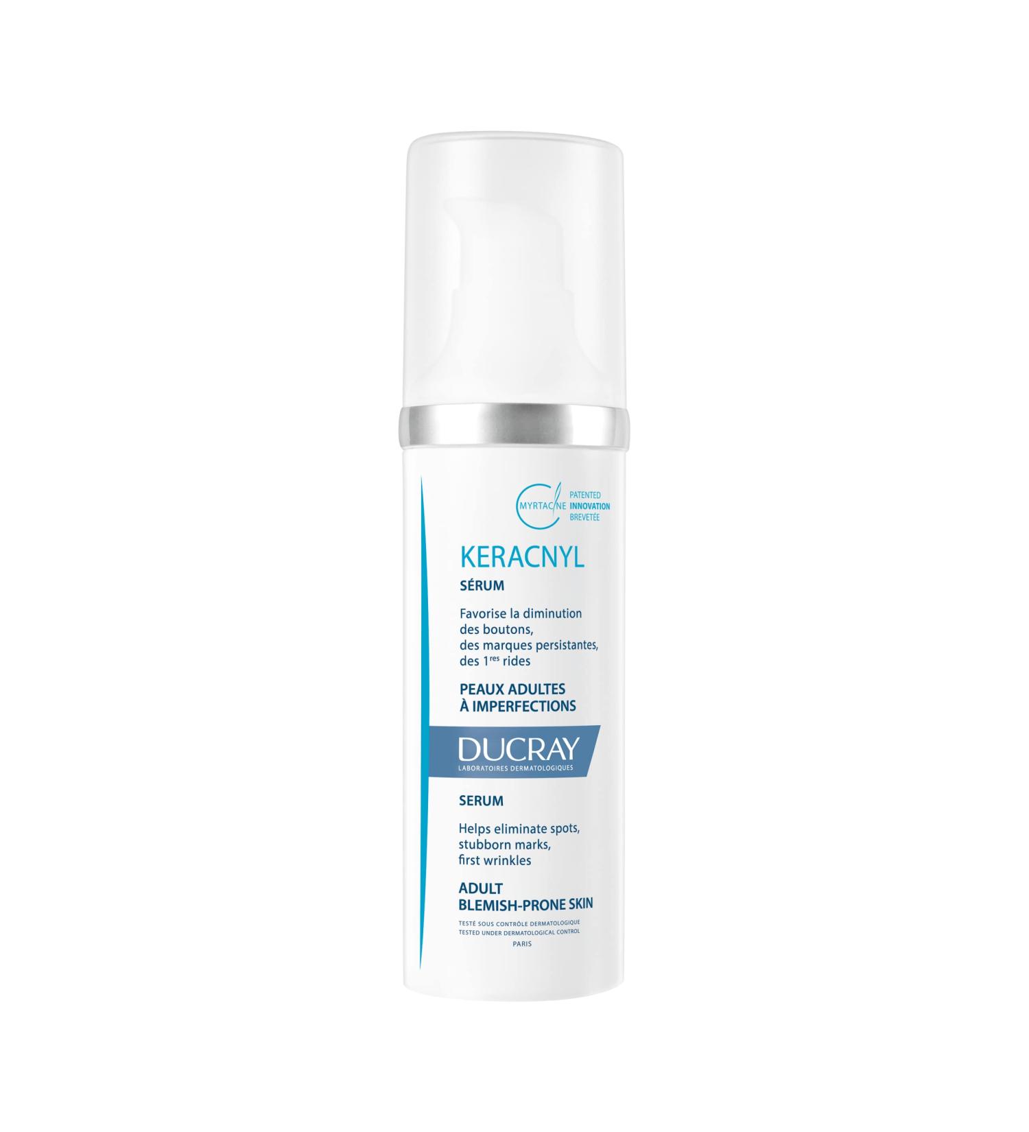 DUCRAY Keracnyl Serum for Adult Skin with Imperfections 30ml - Buy Online on GoSupps.com