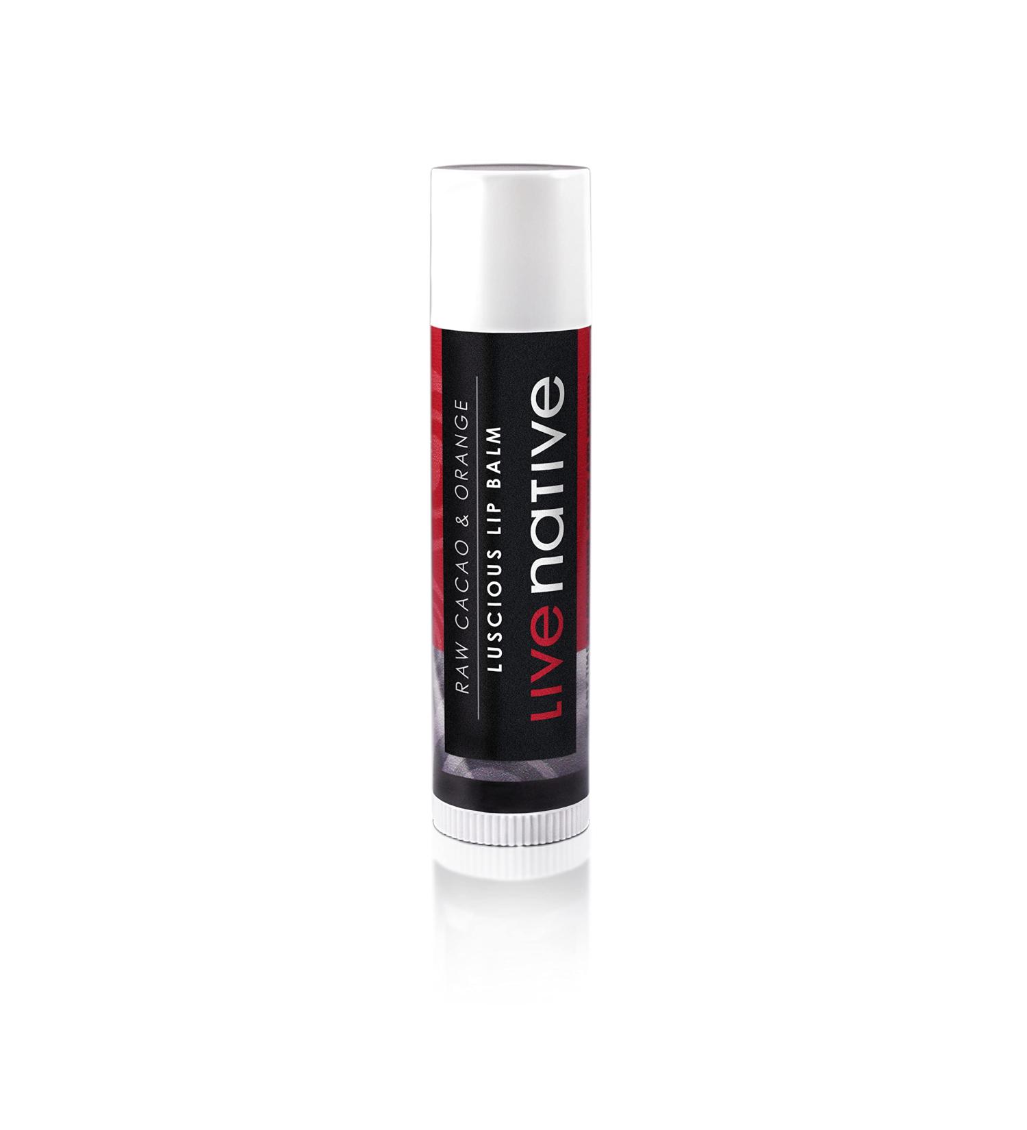 Live Native | Luscious Lip Balm - 4.5ml Cacao 4.50 g (Pack of 1)