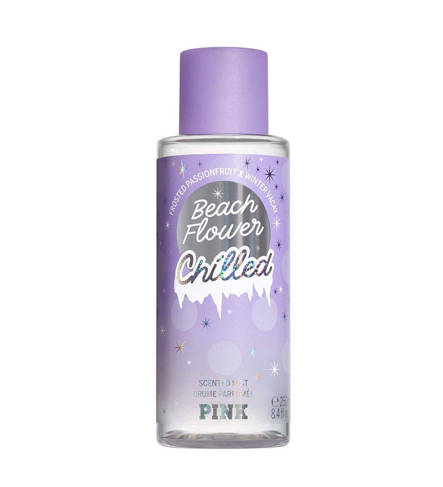 Victoria's Secret Pink Beach Flower Chilled Mist for Women 8.4 Ounce (Beach Flower Chilled)