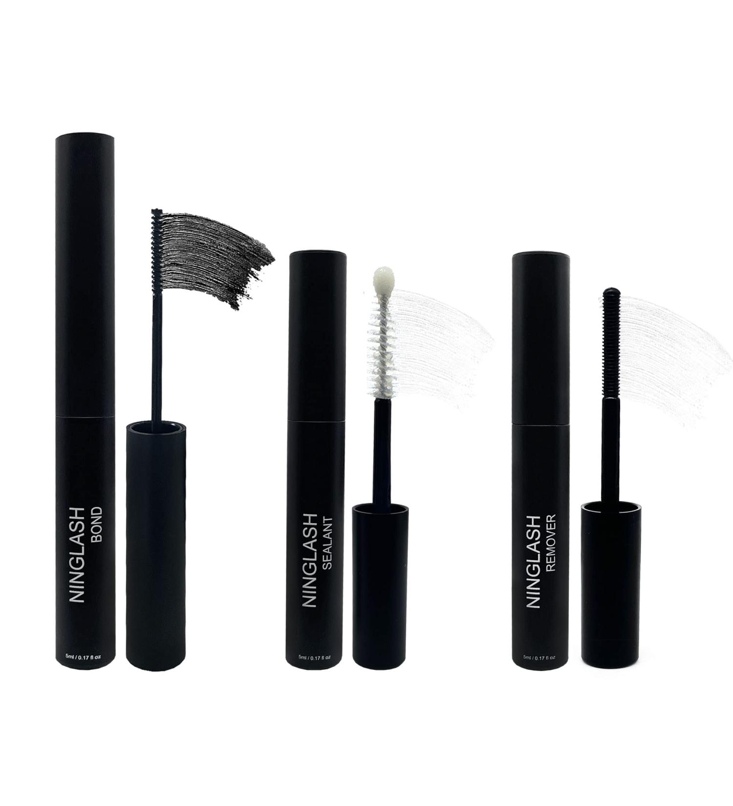 NINGLASH Cluster Lash Glue: Super Strong Hold, 5 Days Long Lasting, Waterproof - Bond, Seal, and Remover for DIY Eyelash Extensions - Buy Online on GoSupps.com