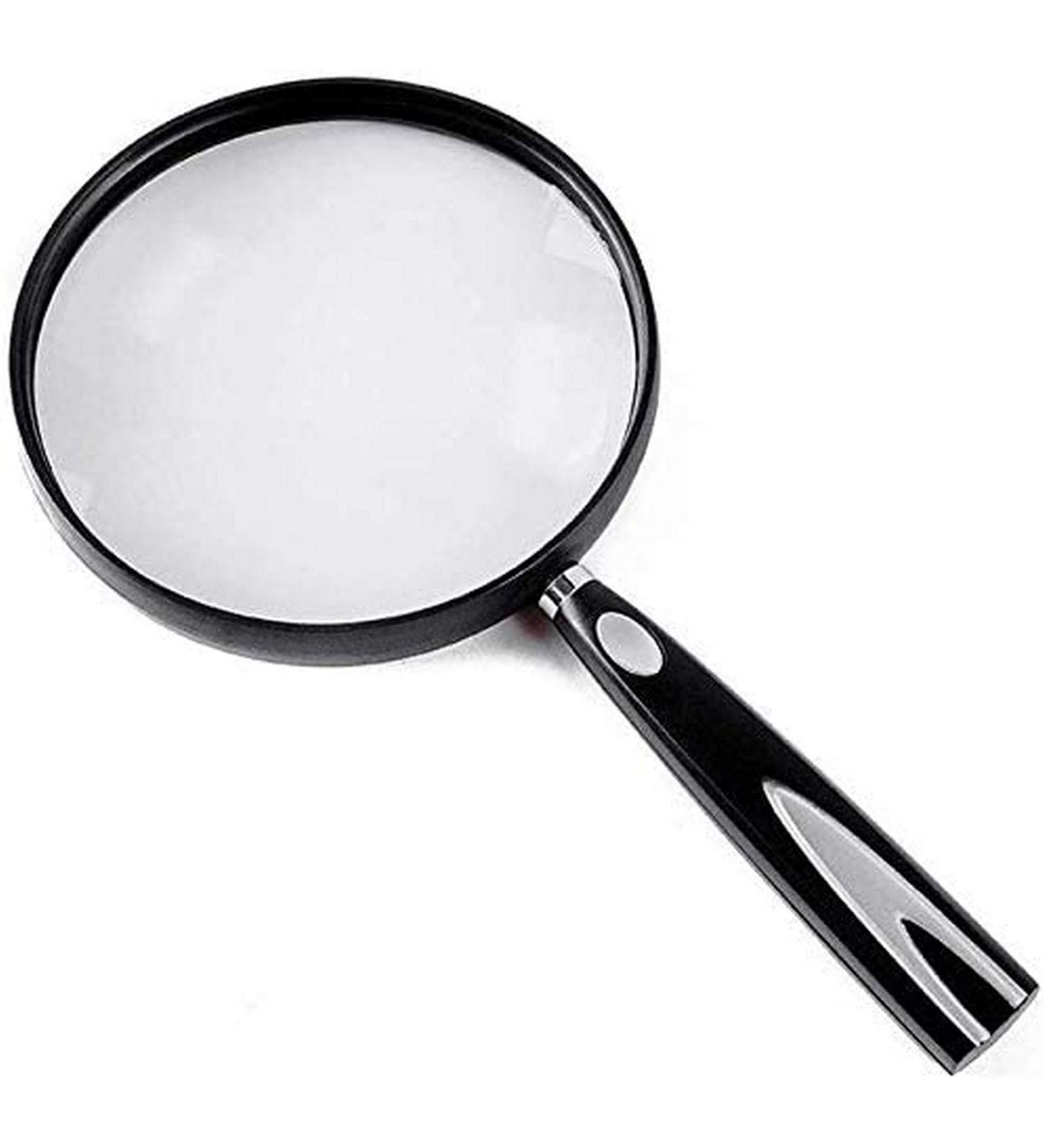Magnifying Glasses for Hobbies Reading Magnifier Handheld Magnifying Glass Reading Magnifying Glass Old Man Student Reading Newspaper 3/4/6x Optical Lens Vision - Buy Online on GoSupps.com